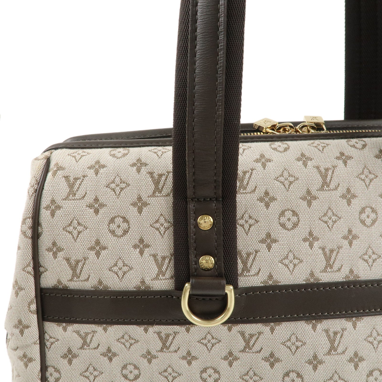 Louis Vuitton Monogram Mini Canvas Josephine GM Khaki M92310