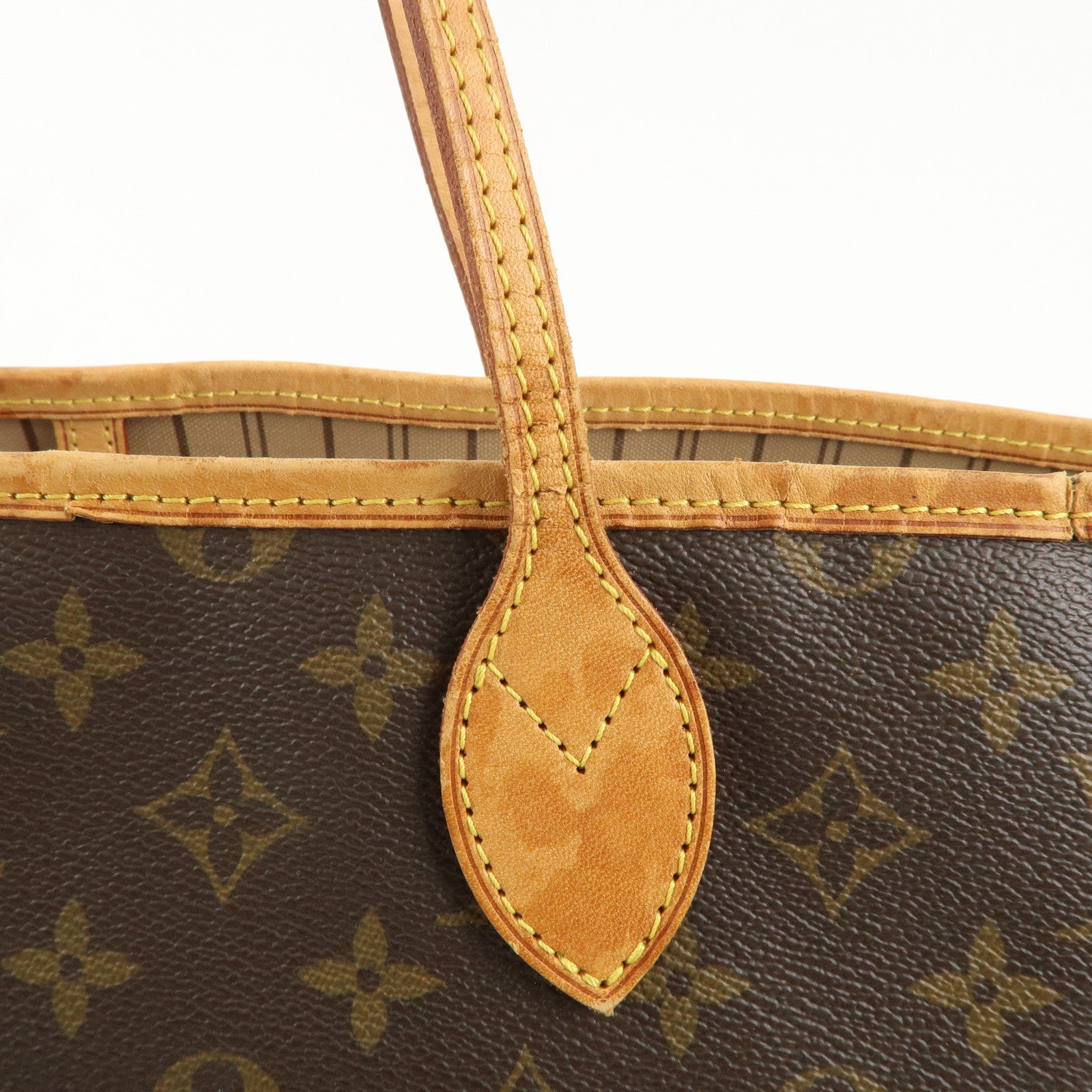 Louis Vuitton Monogram Neverfull GM Tote Bag Brown M40157