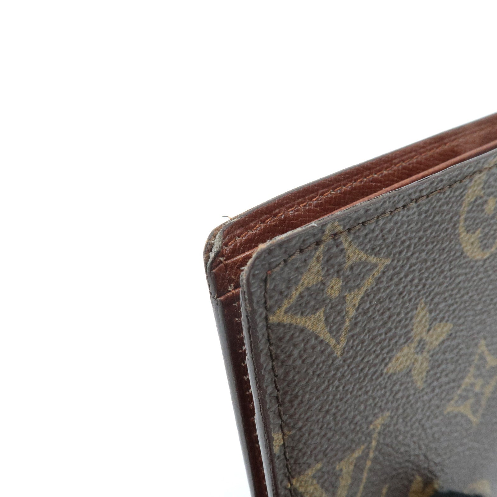 Louis Vuitton Monogram Porte Billets Carte Credit Brown M60879