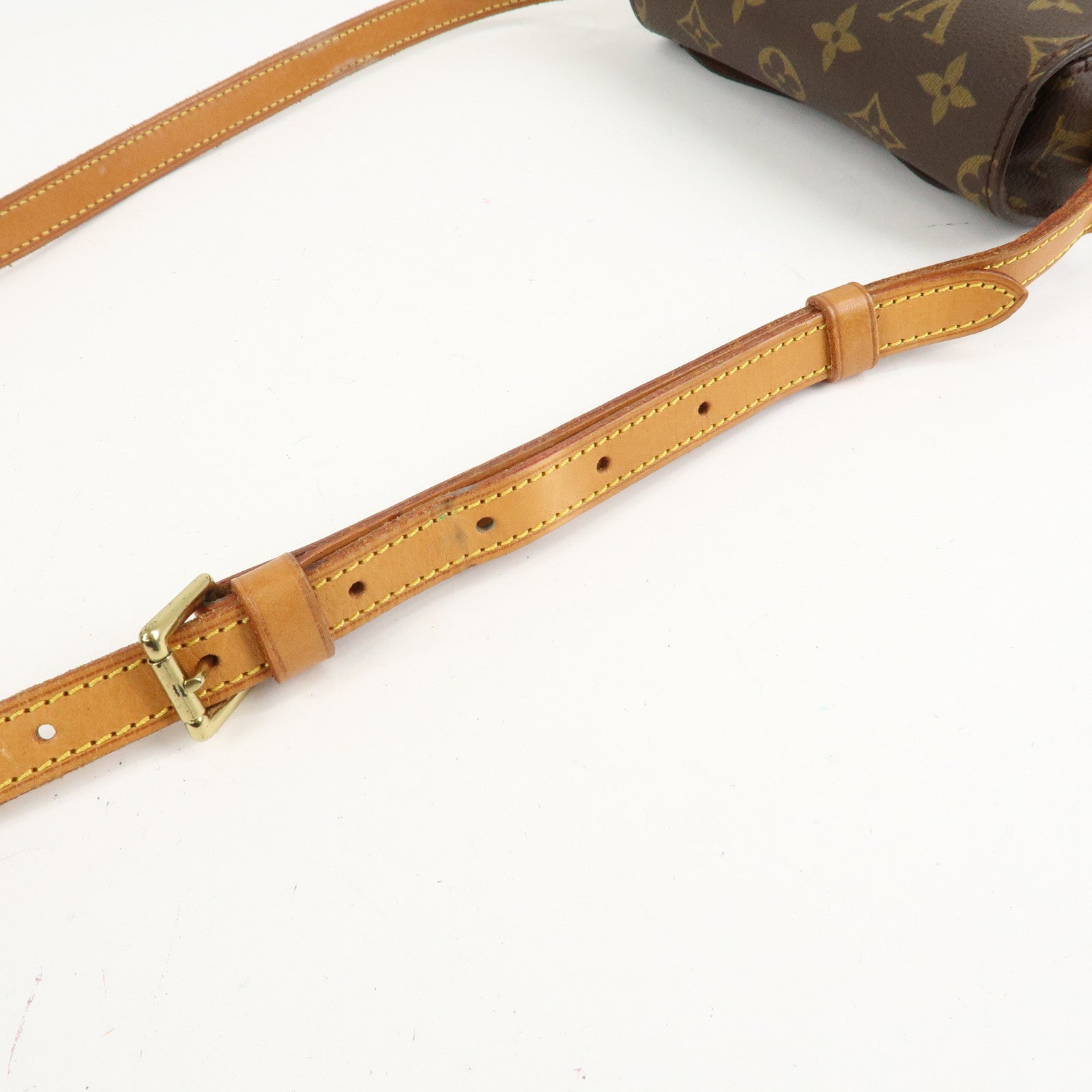 Louis Vuitton Monogram Mini Saint Cloud Shoulder Bag M51244 Used