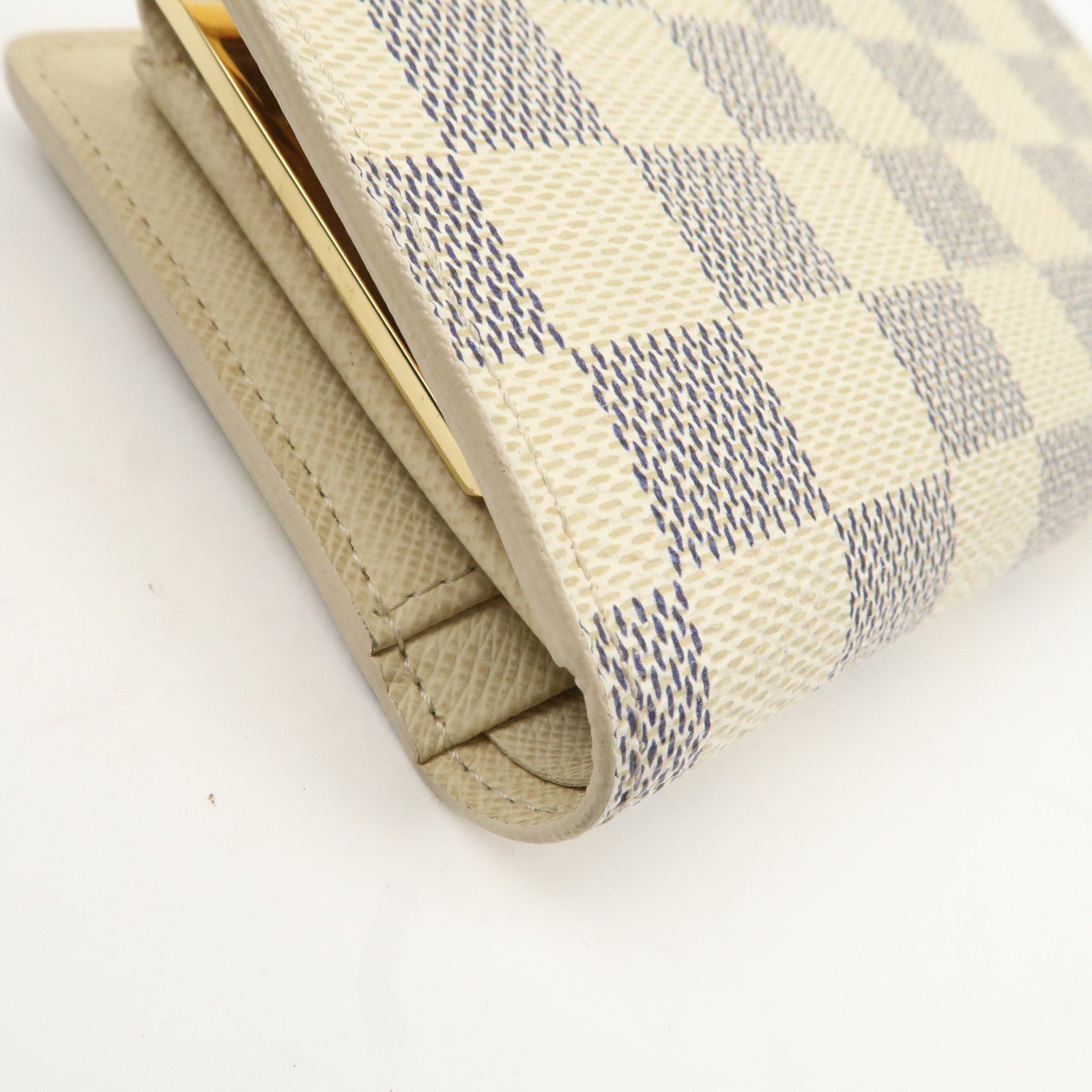 Louis Vuitton Damier Portefeuille Viennois Bifold Wallet N61676 Used