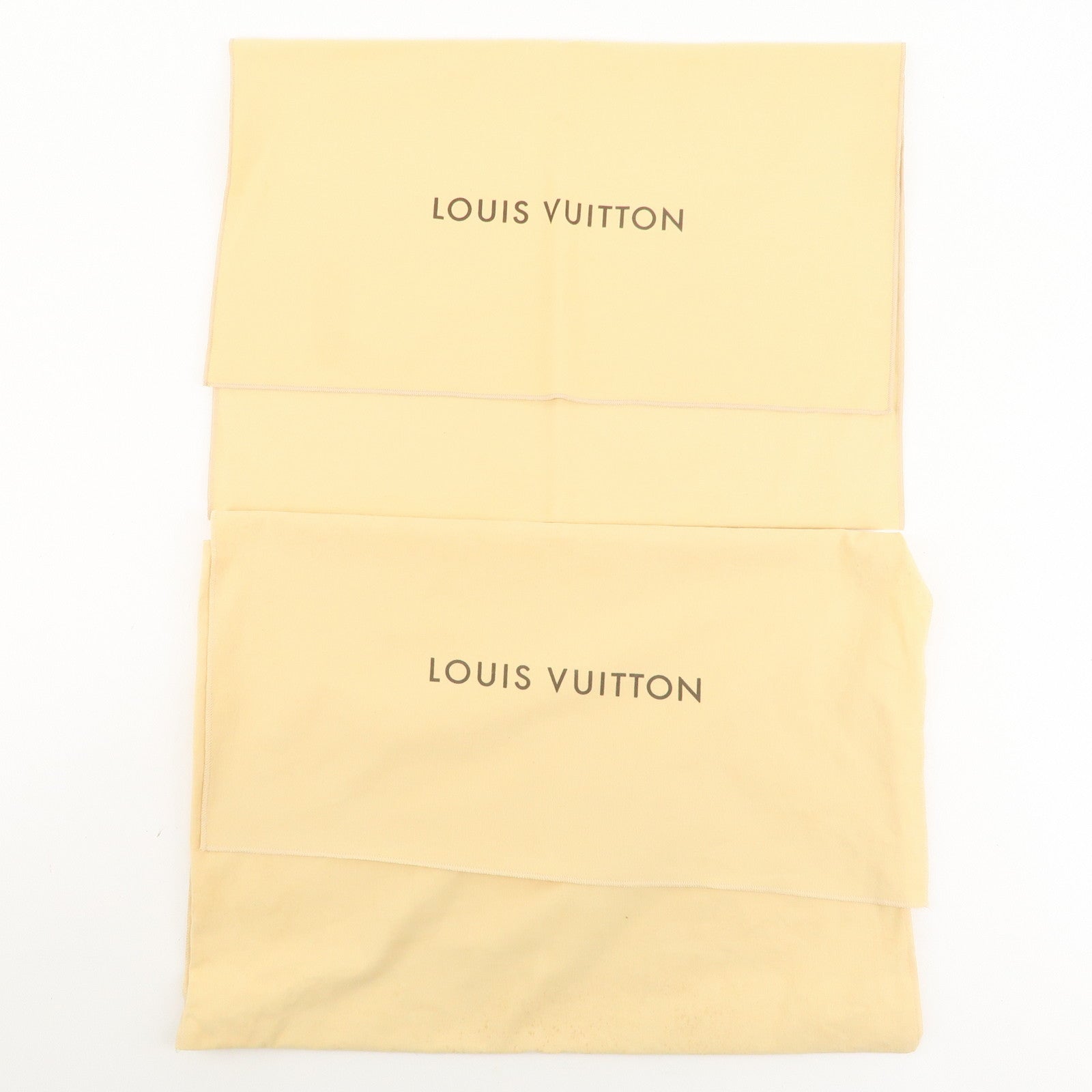 Louis Vuitton Set of 10 Storage Bag Dust Bag Beige