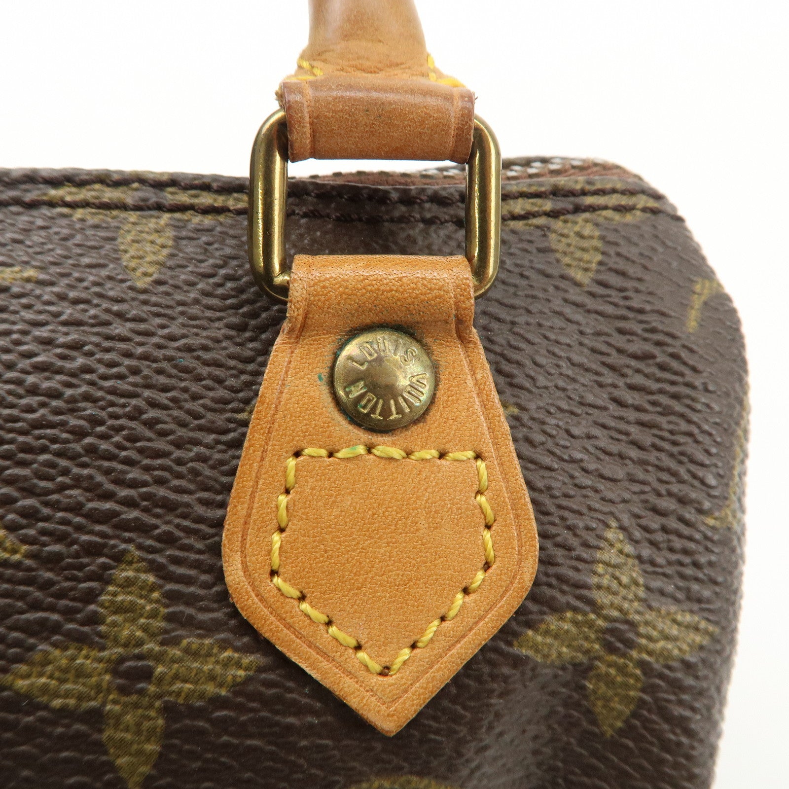 Louis Vuitton Monogram Mini Speedy Hand Bag M41534 Used