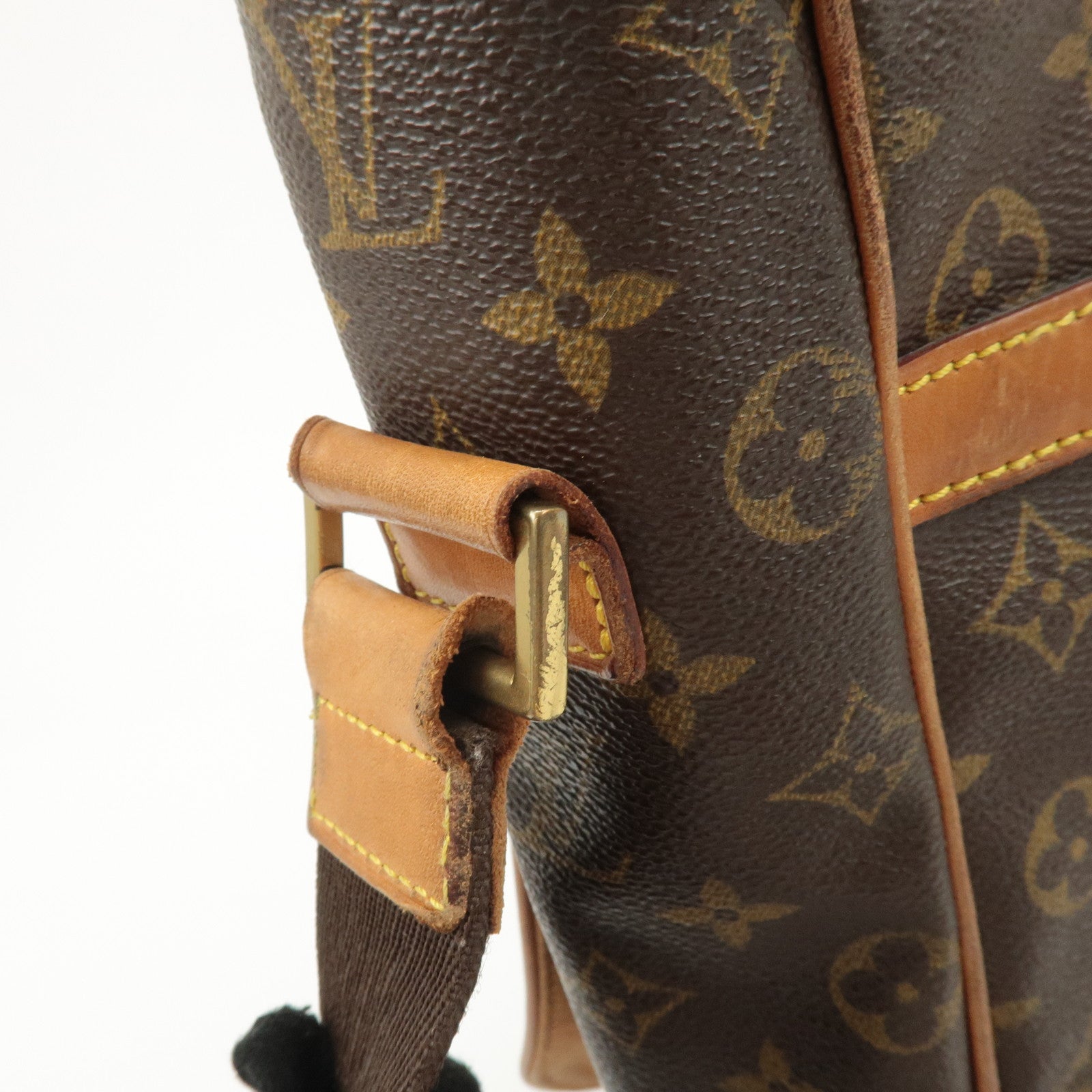 Louis Vuitton Monogram Abbesses Messenger Bag Brown M45257 Used