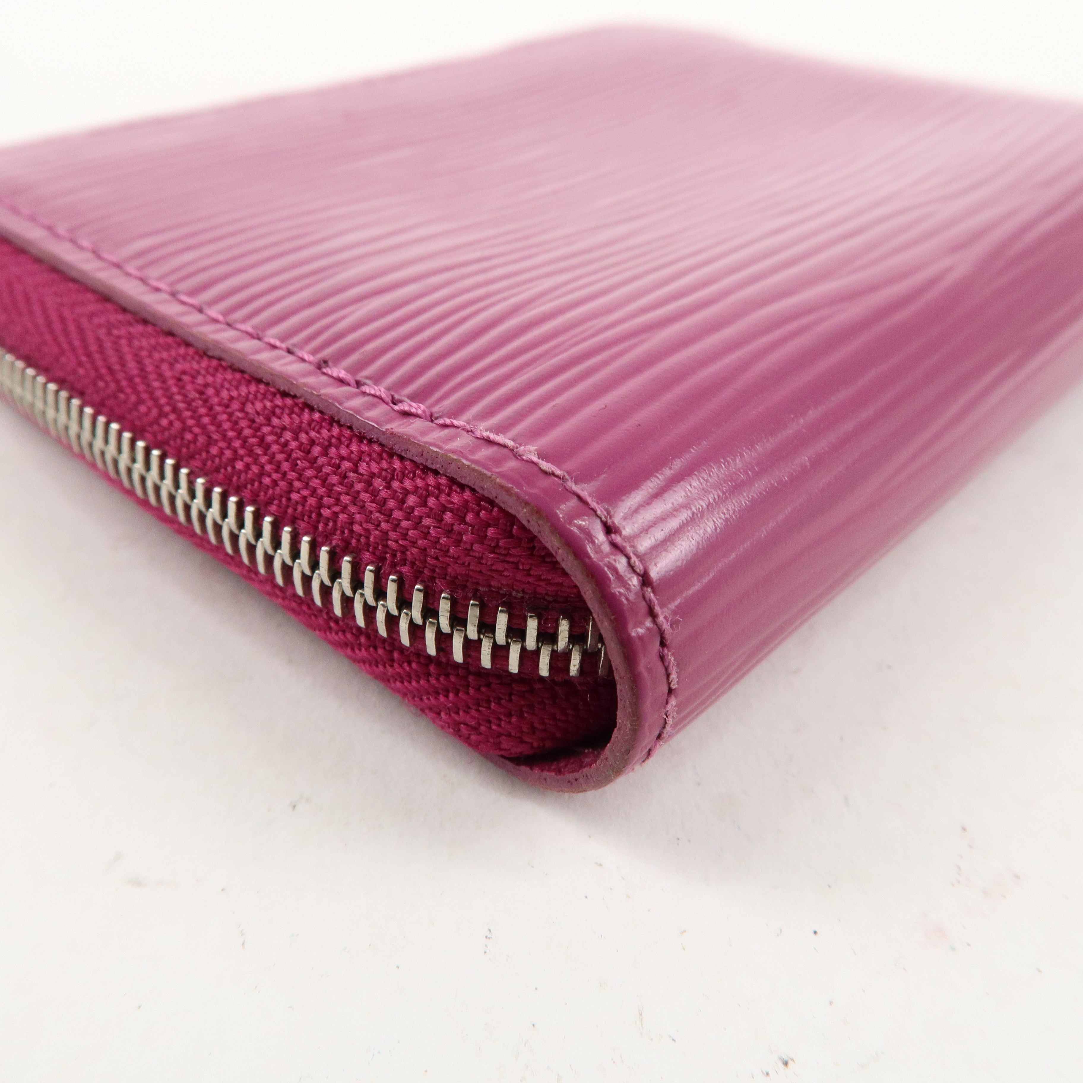 Louis Vuitton Epi Zippy Coin Purse Coin Case Fuchsia M60383