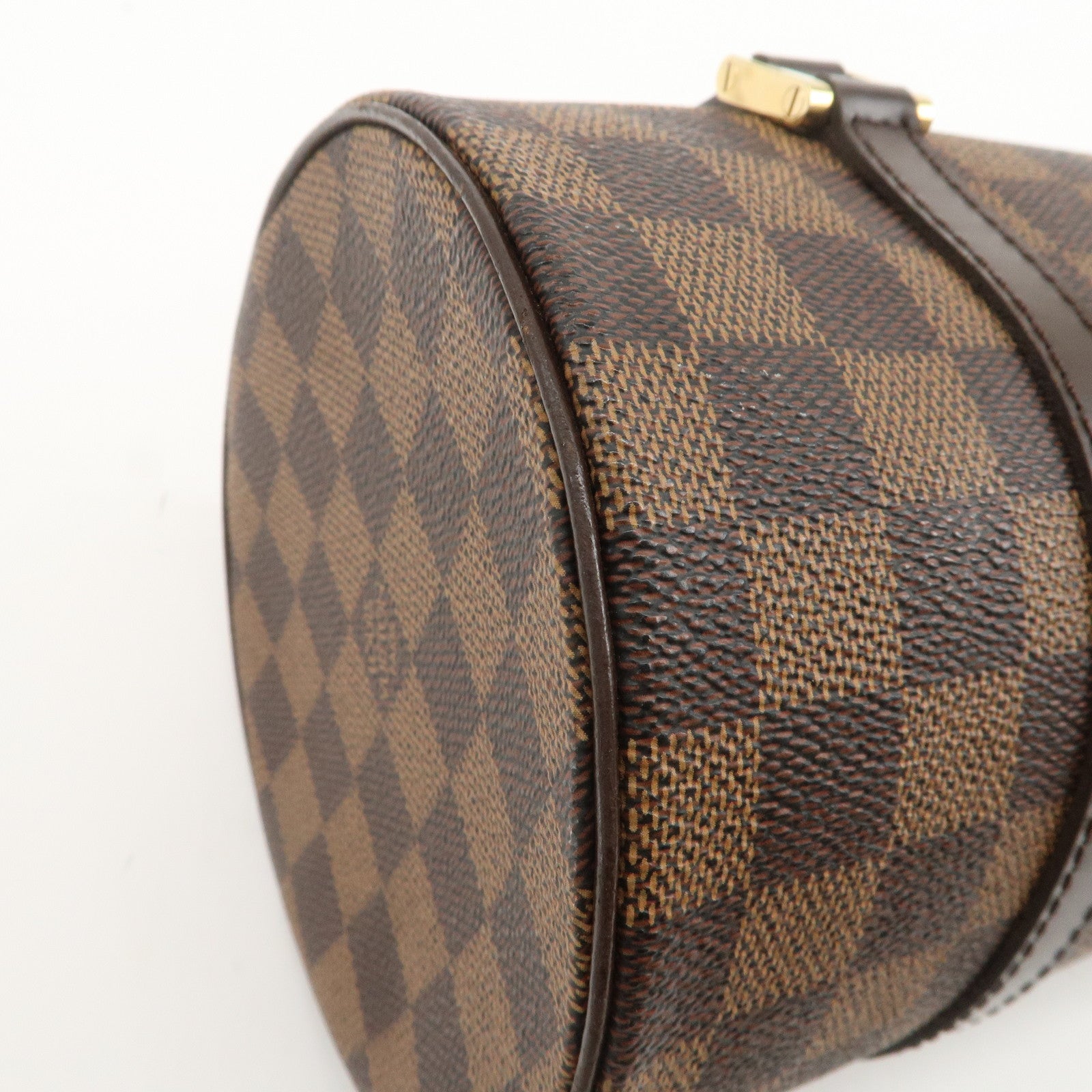 Louis Vuitton Damier Ebene Papillon 26 Hand Bag Brown N51304 Used