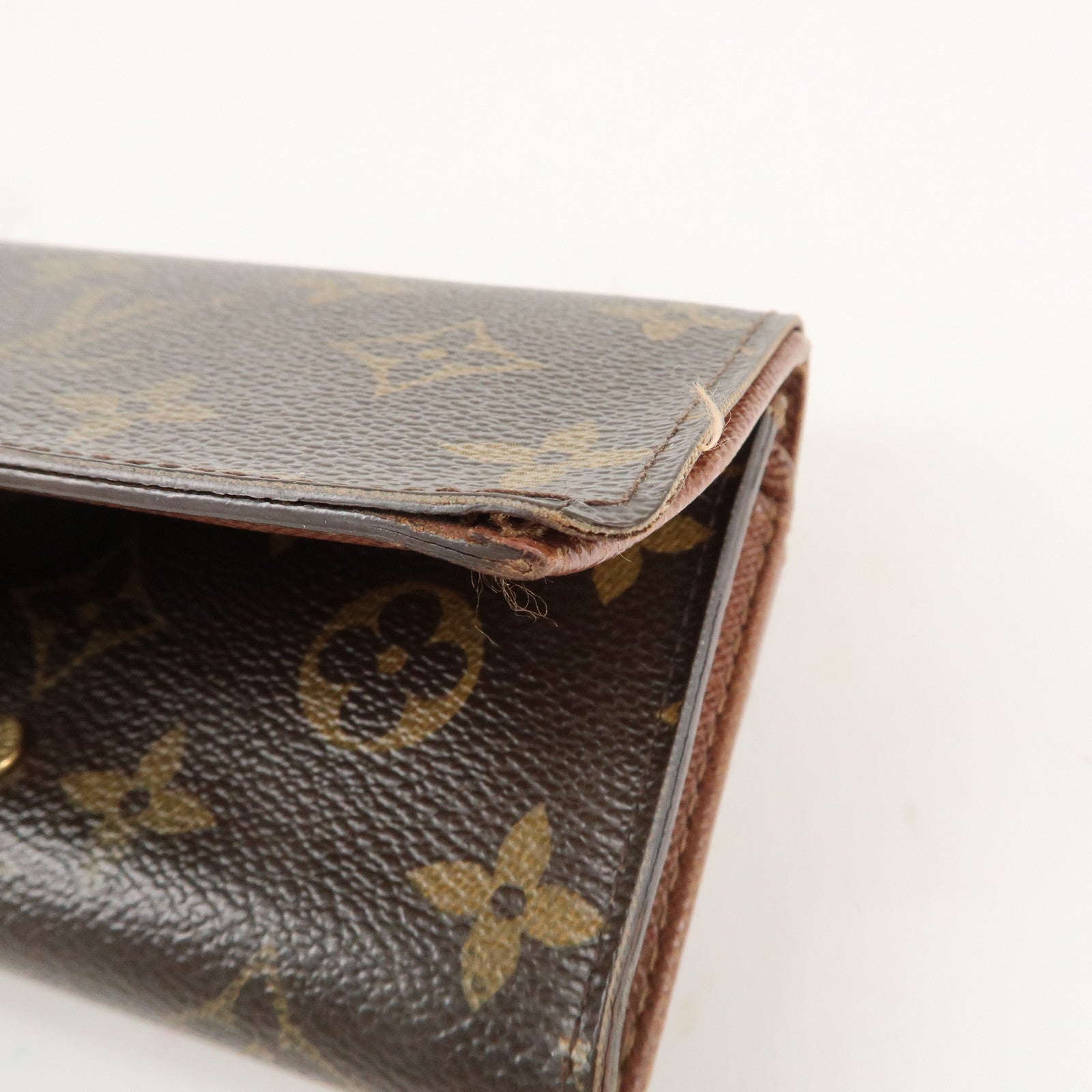 Louis Vuitton Monogram Set of 2 Bi-fold Wallet Brown M61663 M61730