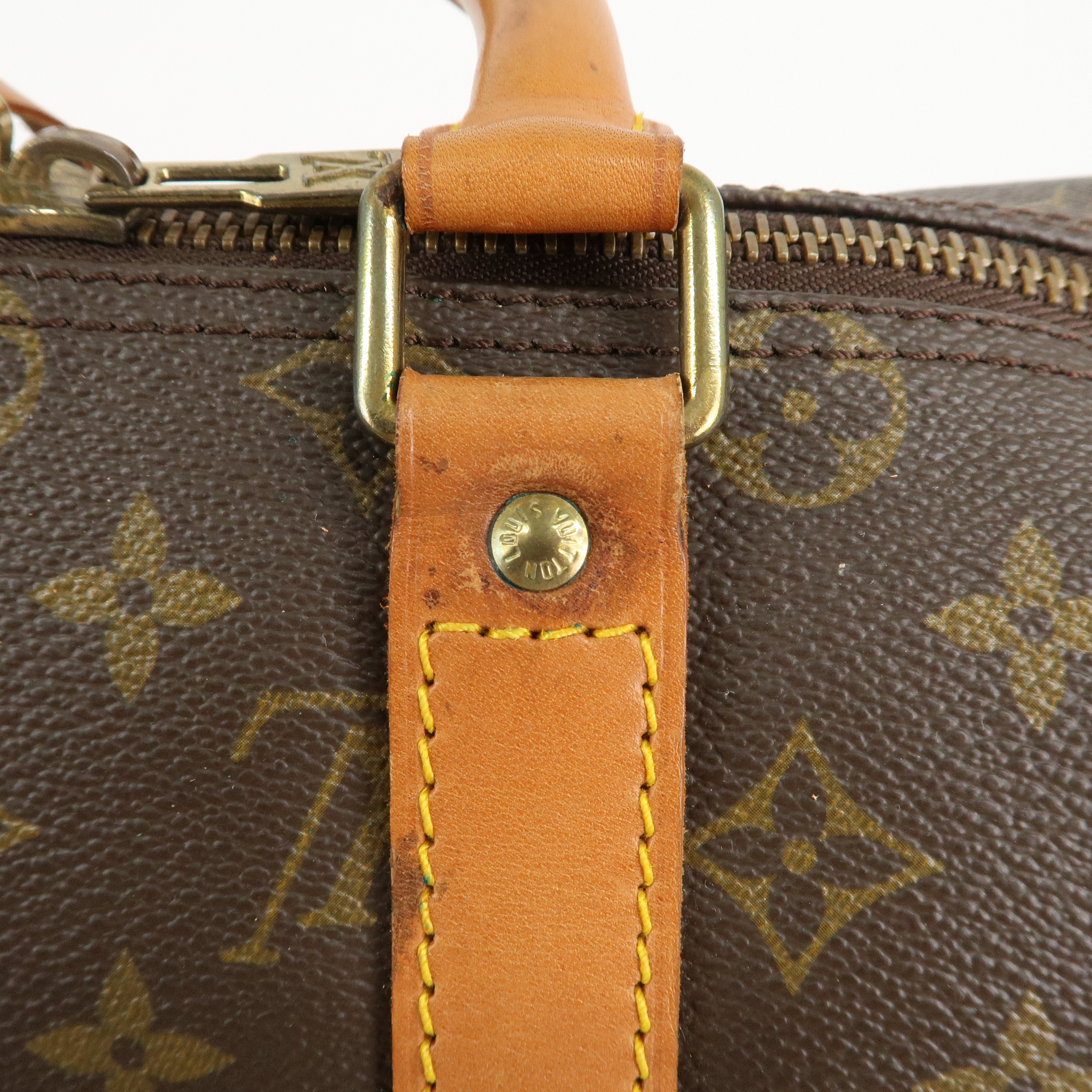 Louis Vuitton Monogram Keep All 45 Boston Bag M41428 Used