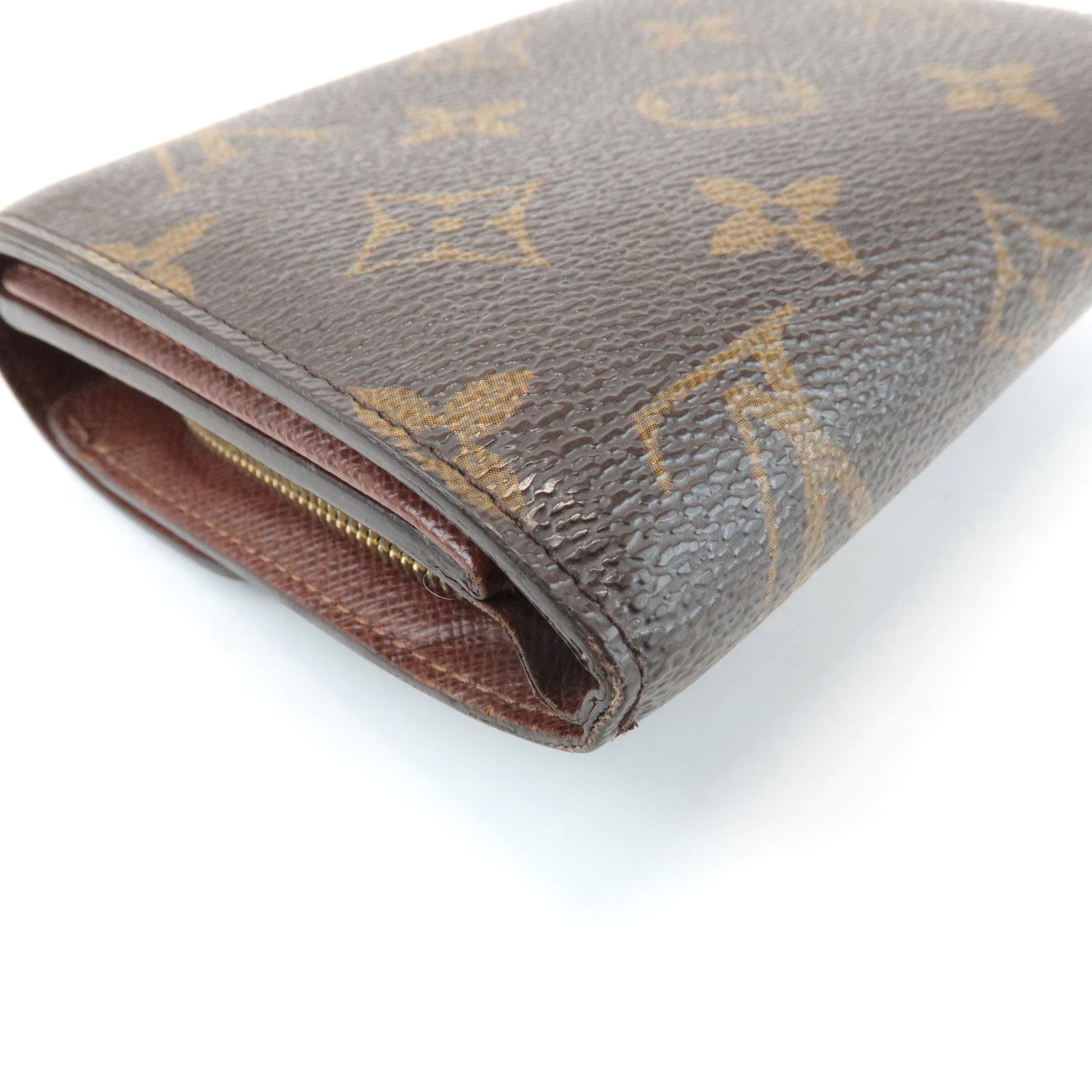 Louis Vuitton Monogram Portefeuille Joy Wallet Brown M60211 Used