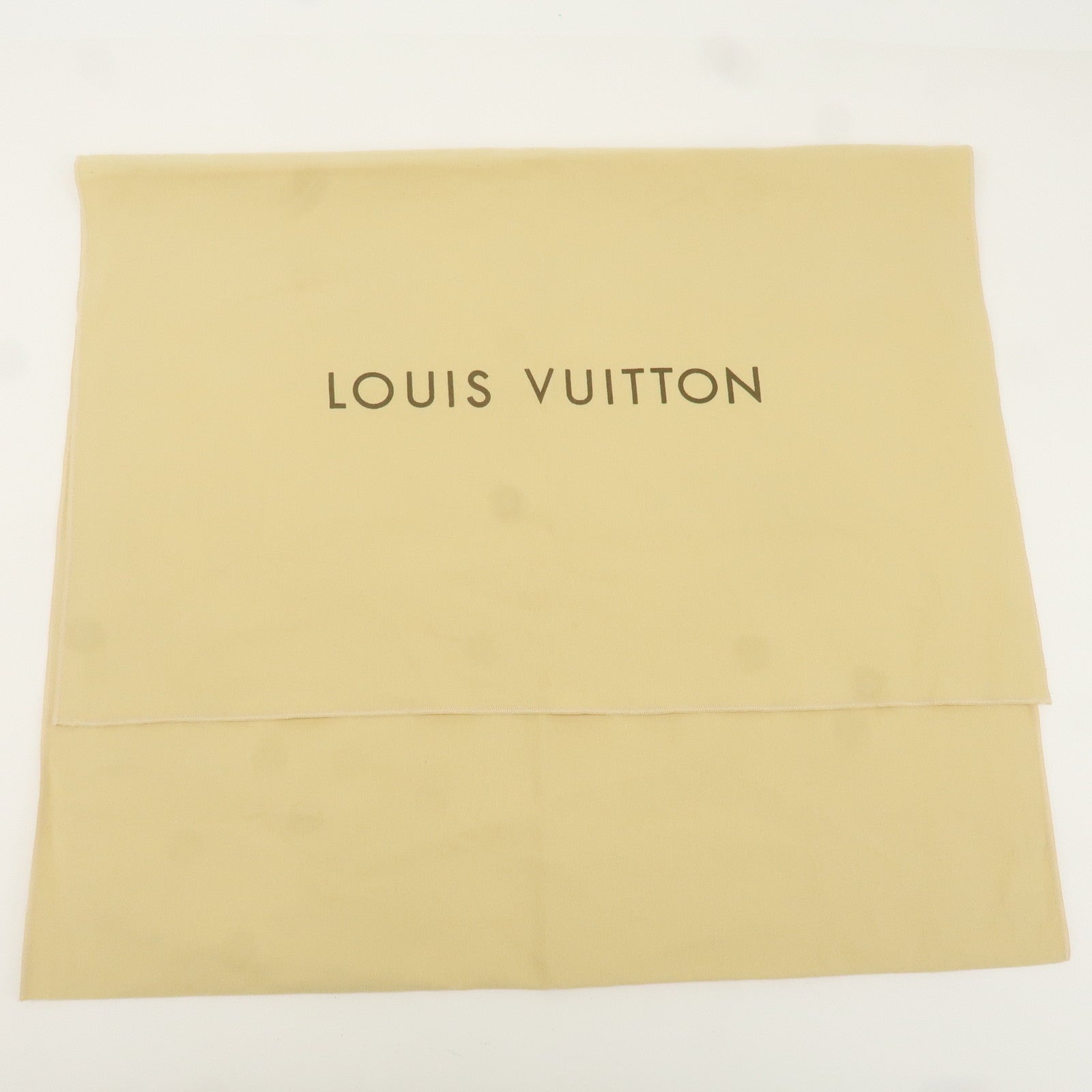 Louis Vuitton Set of 10 Dust Bag Storage Bag Flap Beige