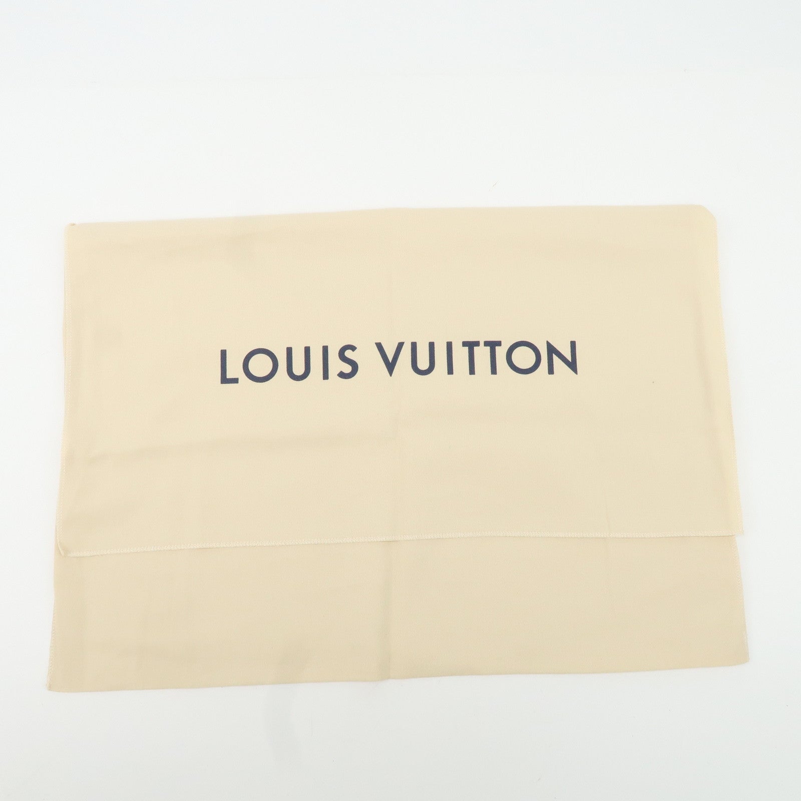 Louis Vuitton Set Of 10 Dust Bag Flap Style Beige Used