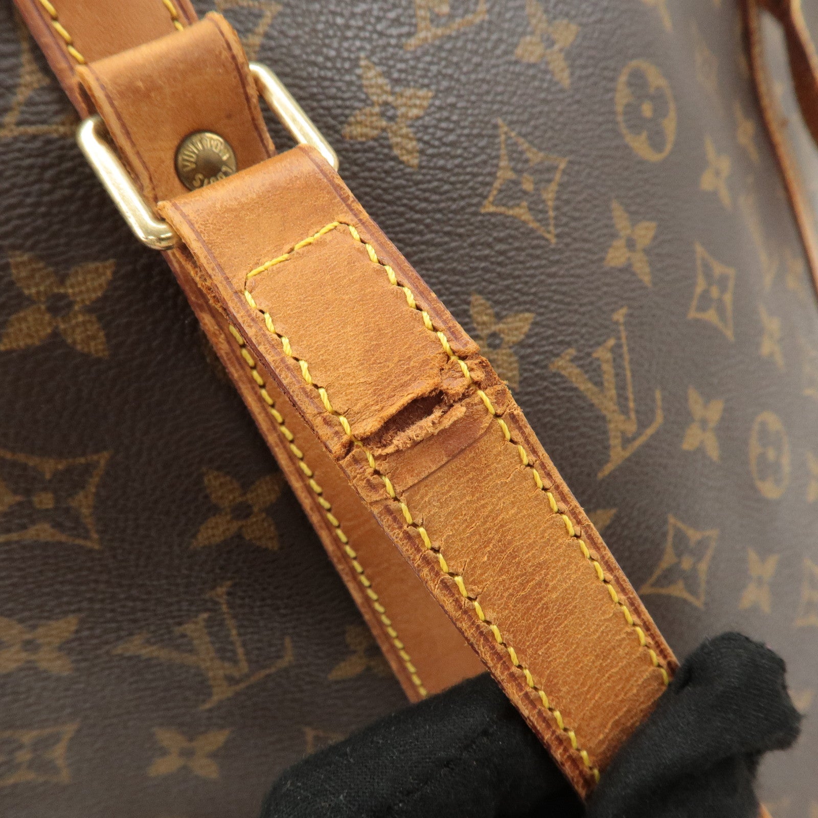 Louis Vuitton Monogram Sac Shopping Shoulder Bag M51108 Used