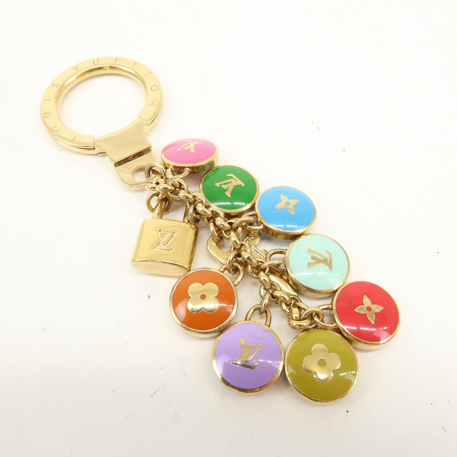 Louis Vuitton Porte Cles Pastille Bag Charm Multicolor M65381