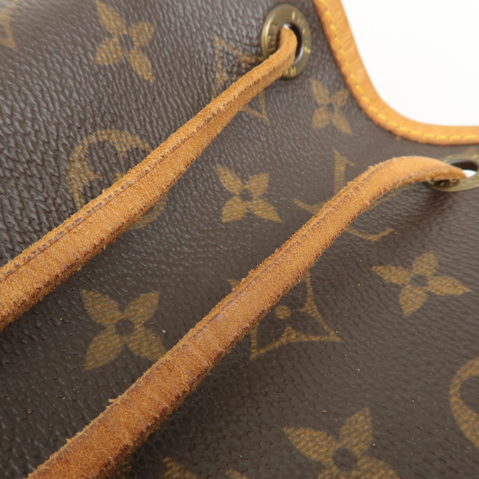 Louis Vuitton Monogram Petit Noe Shoulder Bag Brown M42226