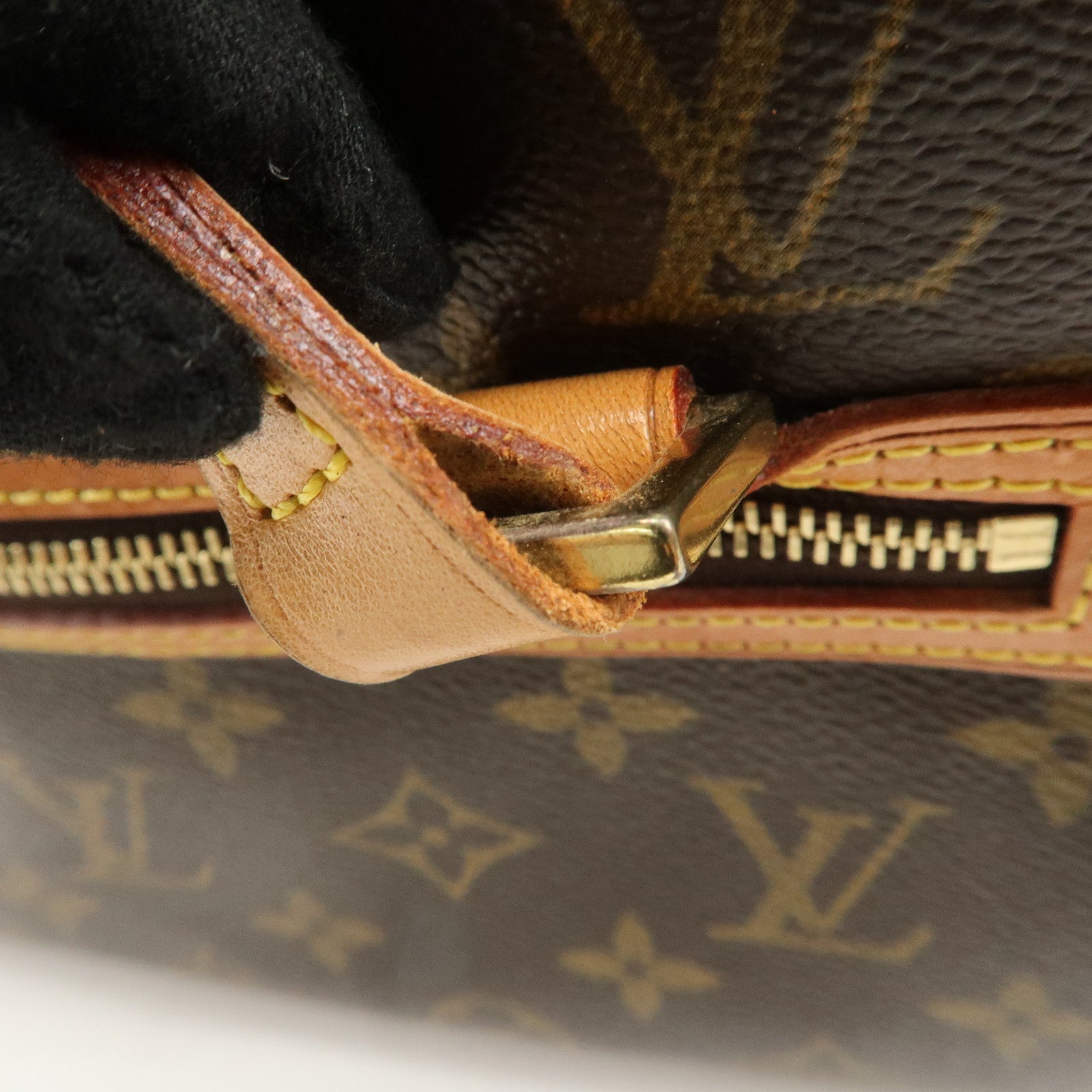 Louis Vuitton Monogram Cite MM Shoulder Bag Hand Bag M51182 Used