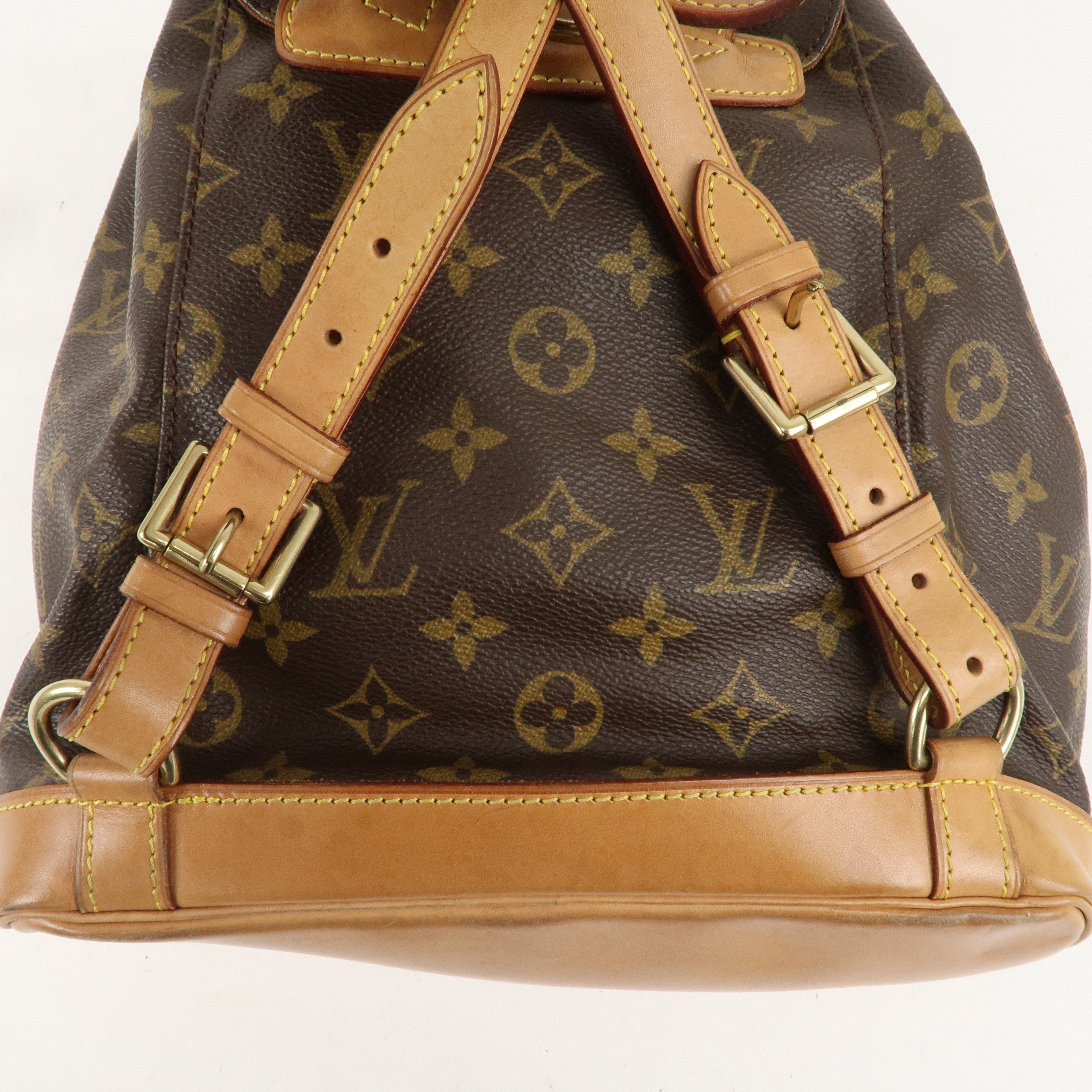 Louis Vuitton Monogram Montsouris MM Back Pack Backpack  M51136