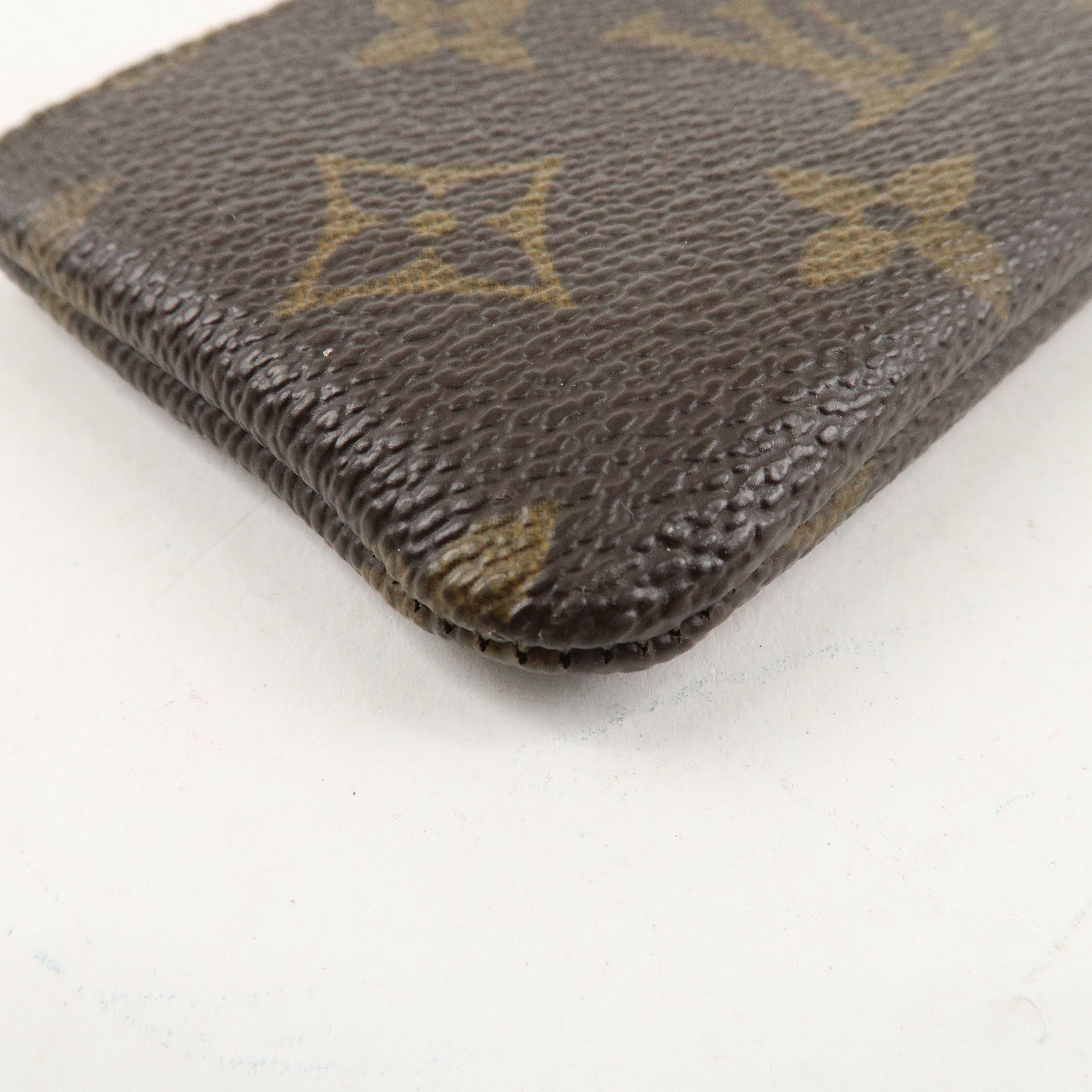 Louis Vuitton Monogram Pochette Cles Coin Case Key Case M62650