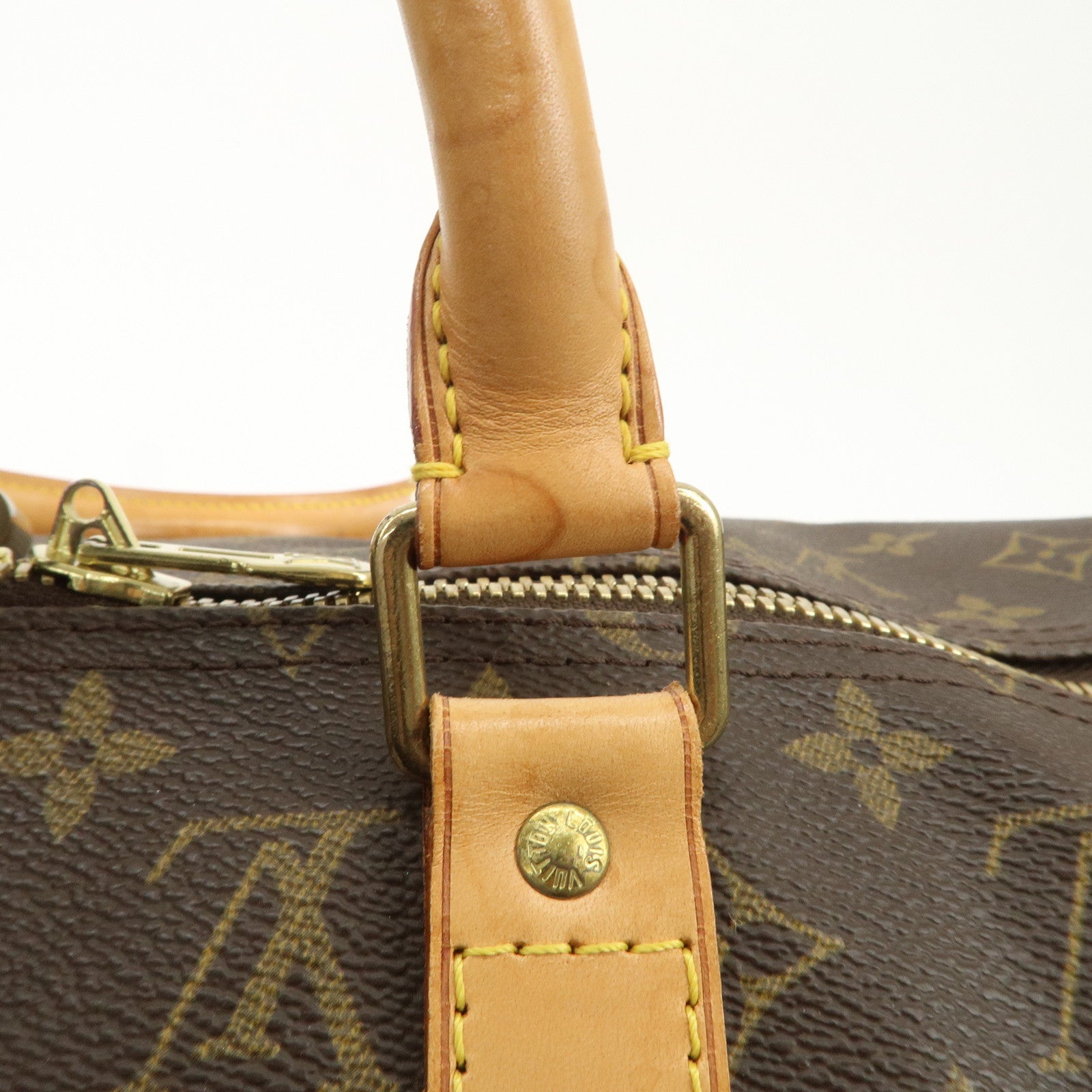 Louis Vuitton Monogram Keep All 50 Bag Boston Bag Brown M41426