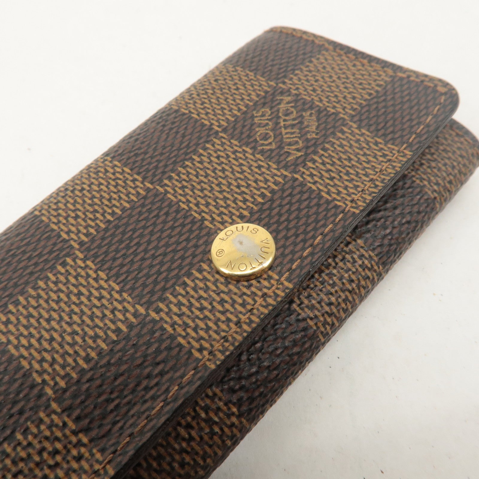 Louis Vuitton Damier Taiga Set of 2 Multiclﾃｩs 4 Key Case