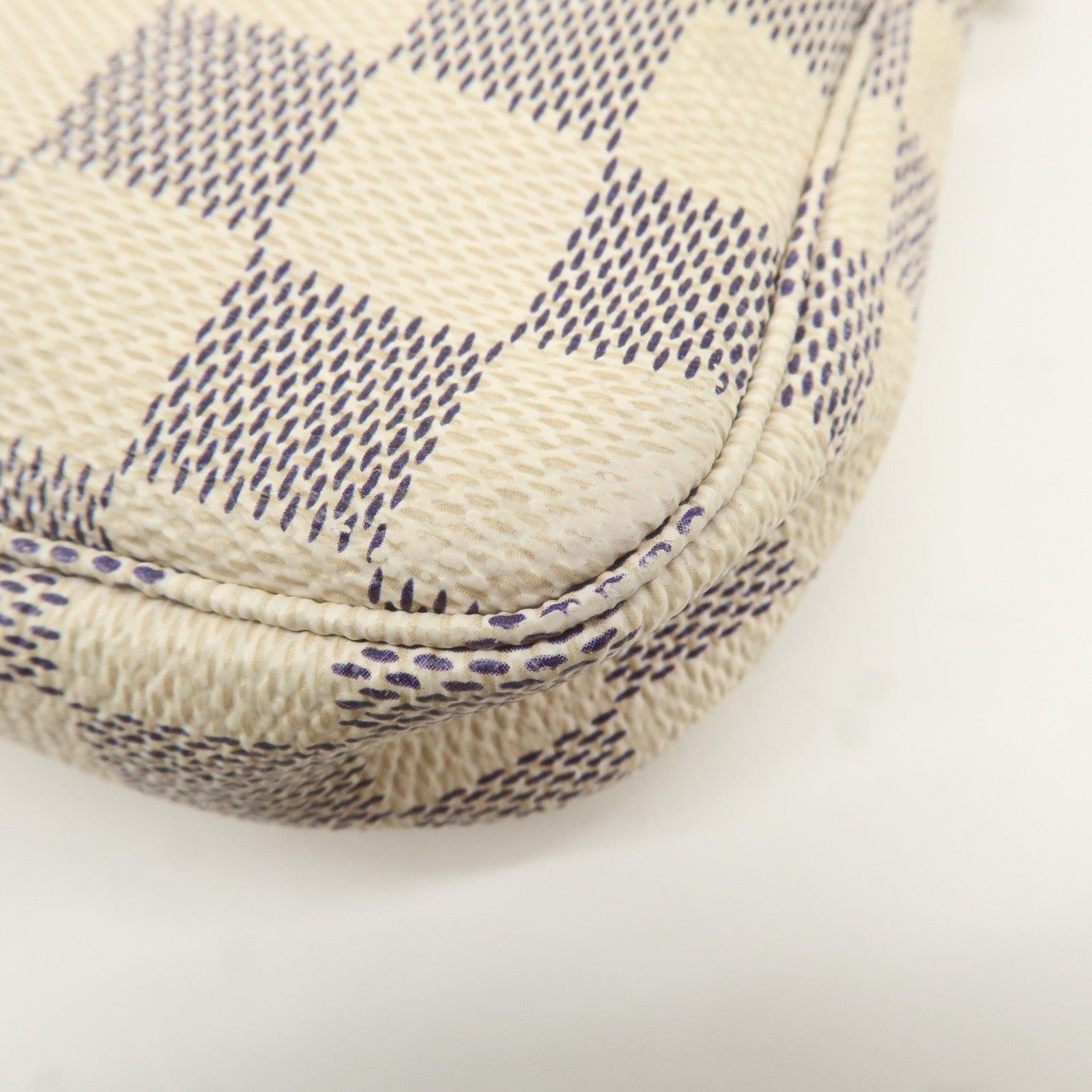 Louis Vuitton Damier Azur Mini Pochette Accessoires Pouch N58010