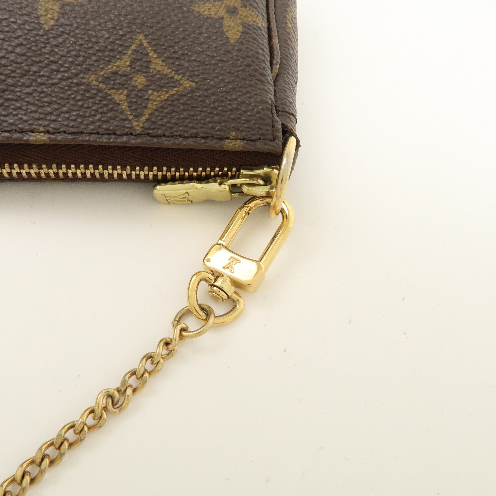 Louis Vuitton Monogram Mini Pochette Accessoires Pouch M58009