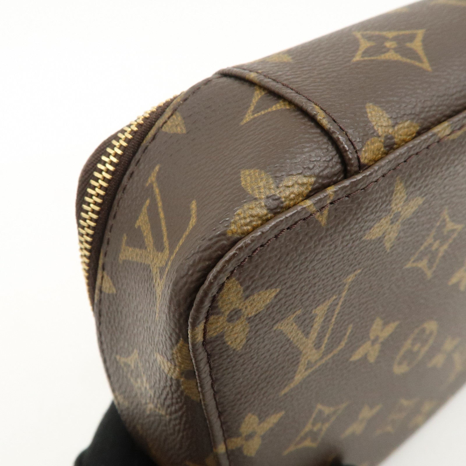 Louis Vuitton Monogram Posh Monte Carlo Pouch Brown M47352 Used