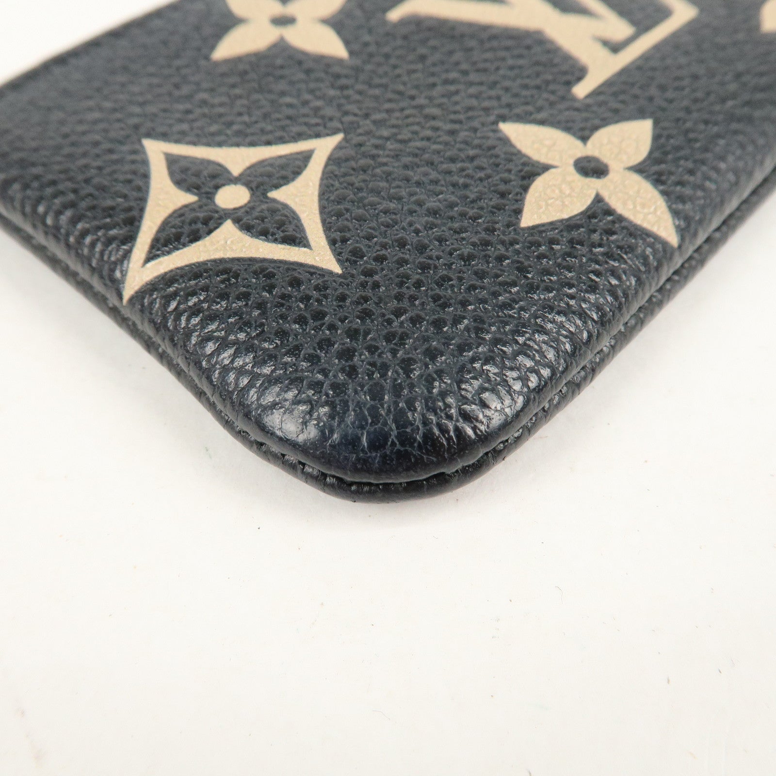 Louis Vuitton Monogram Empreinte Pochette Cles Coin Case M80885 Used