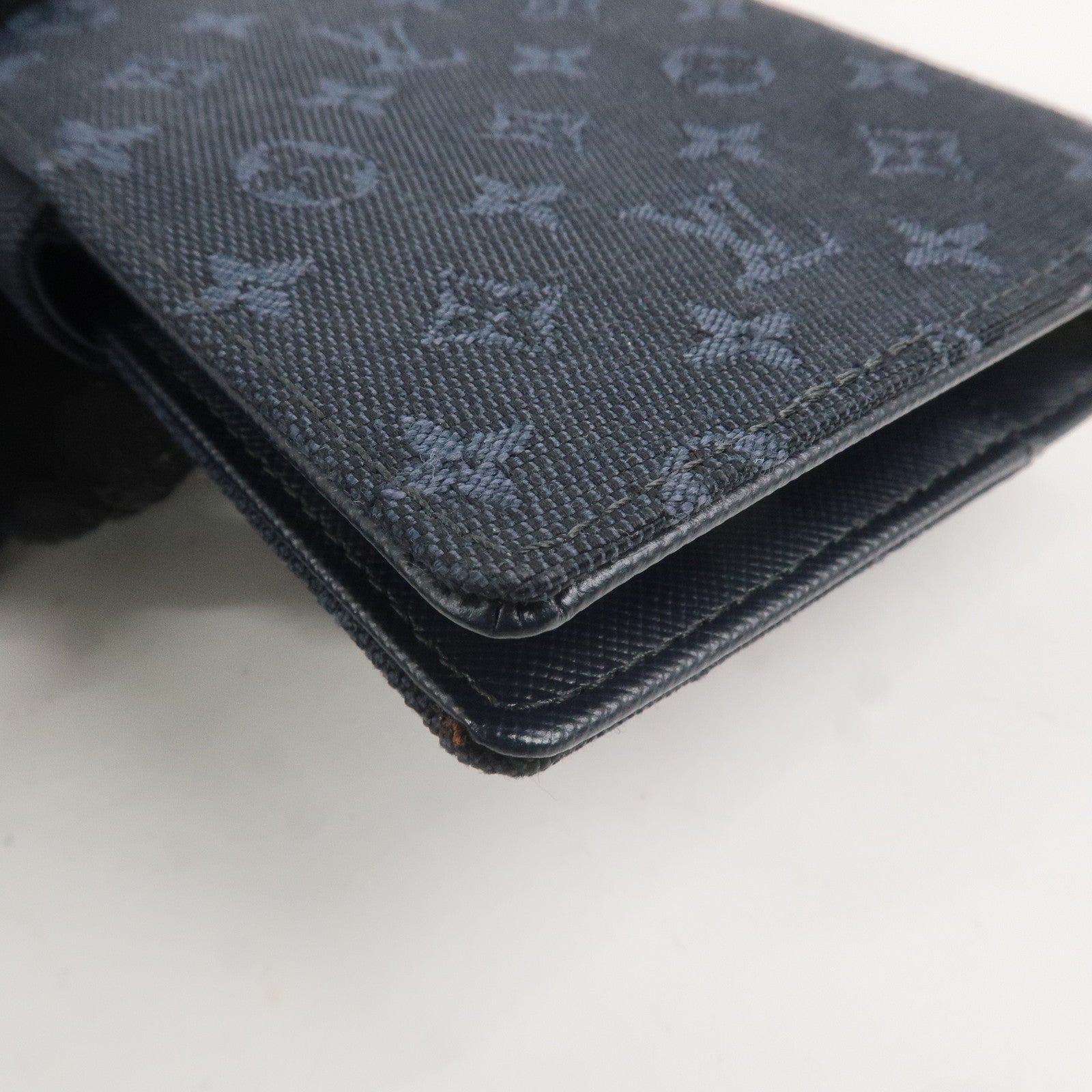 Louis Vuitton Monogram Mini Agenda PM Planner Cover Blue R20913