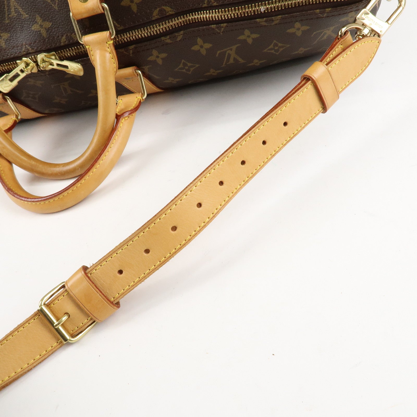 Louis Vuitton Monogram Keep All Bandouliere 55 Bag M41414