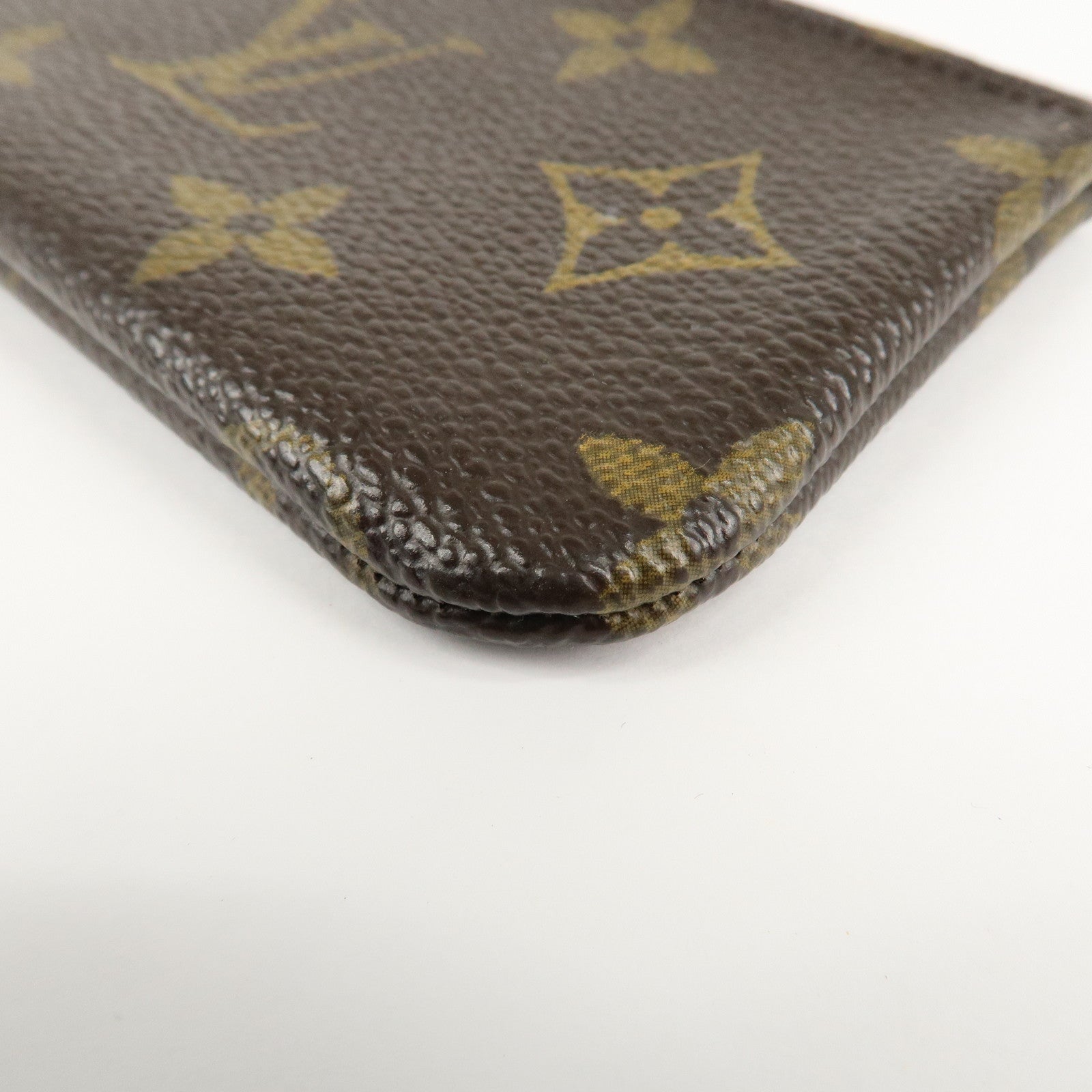 Louis Vuitton Monogram Pochette Cles Coin Case Key Case M62650