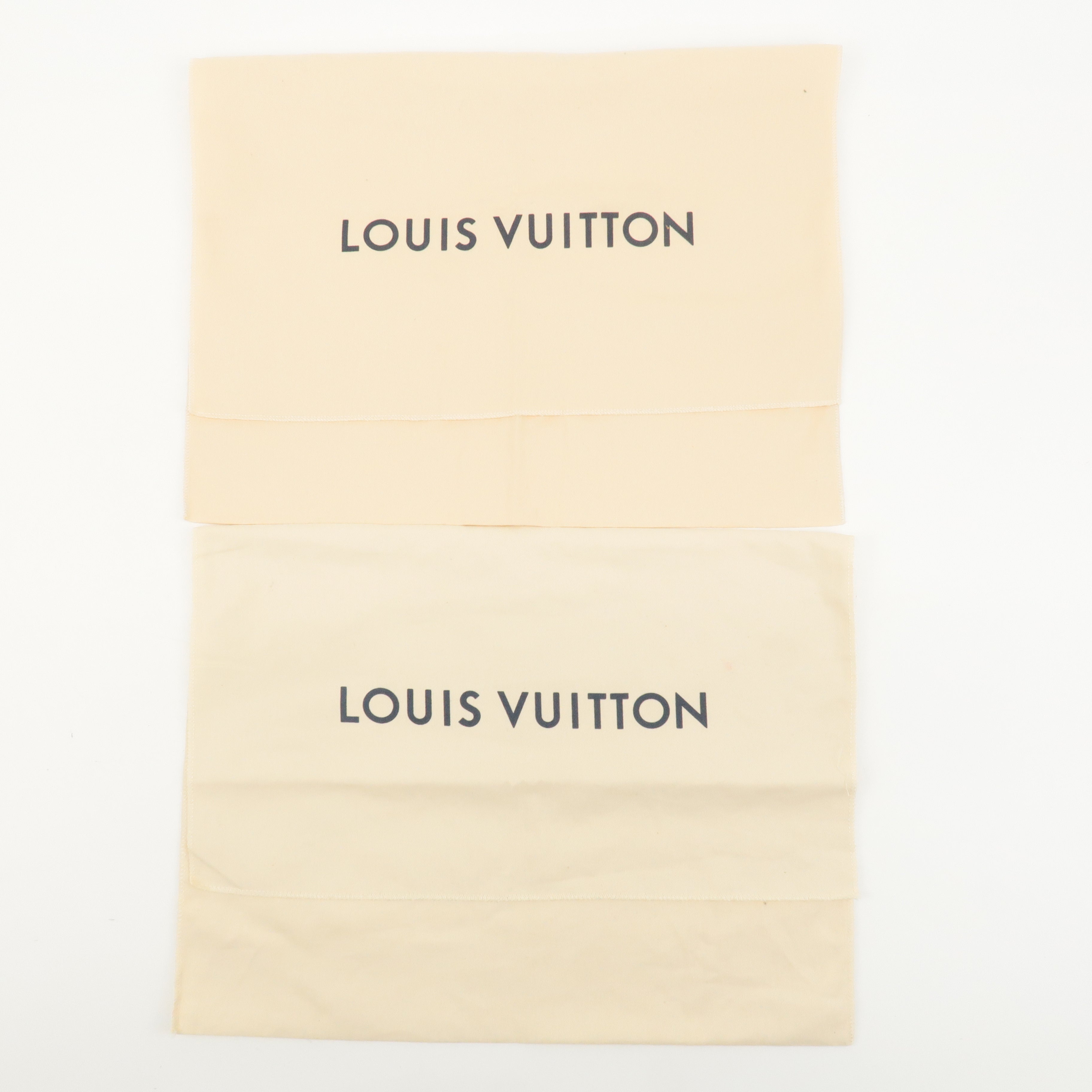 Louis Vuitton Set of 10 Storage Bag Dust Bag New Model Beige