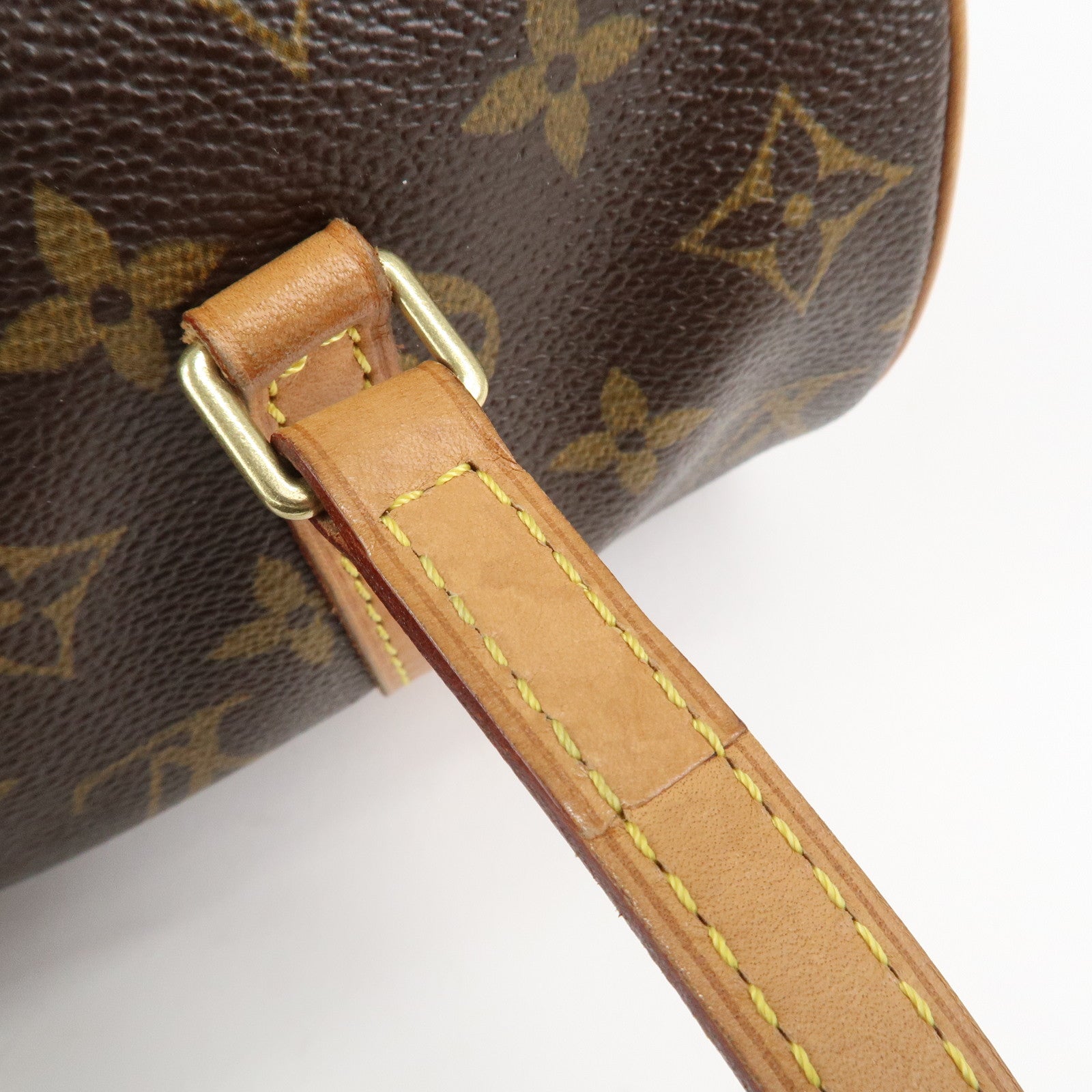 Louis Vuitton Monogram Papillon 26 Hand Bag Brown M51386 Used