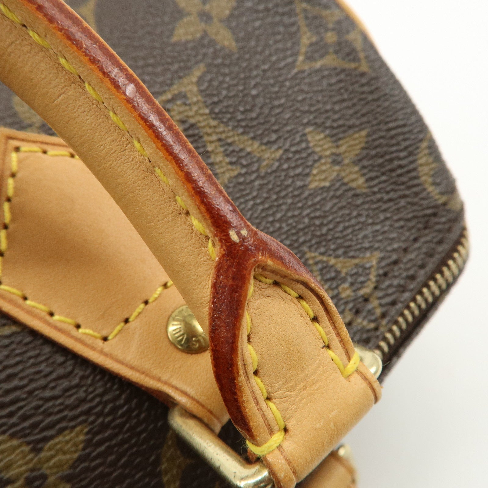 Louis Vuitton Monogram Speedy 25 Hand Bag Boston Bag M41528 Used