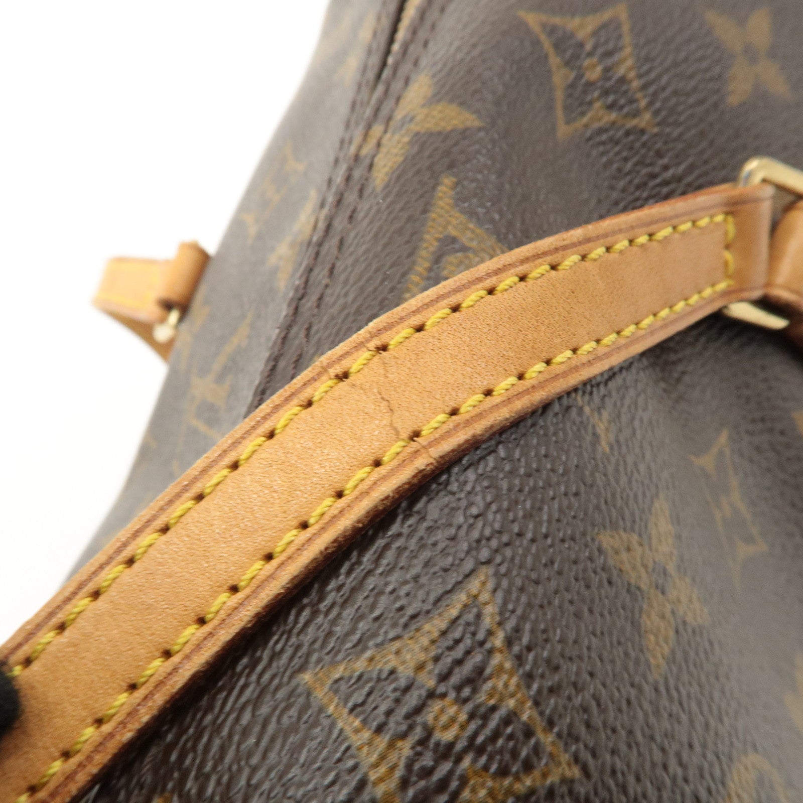 Louis Vuitton Monogram Papillon 30 Hand Bag Brown M51385