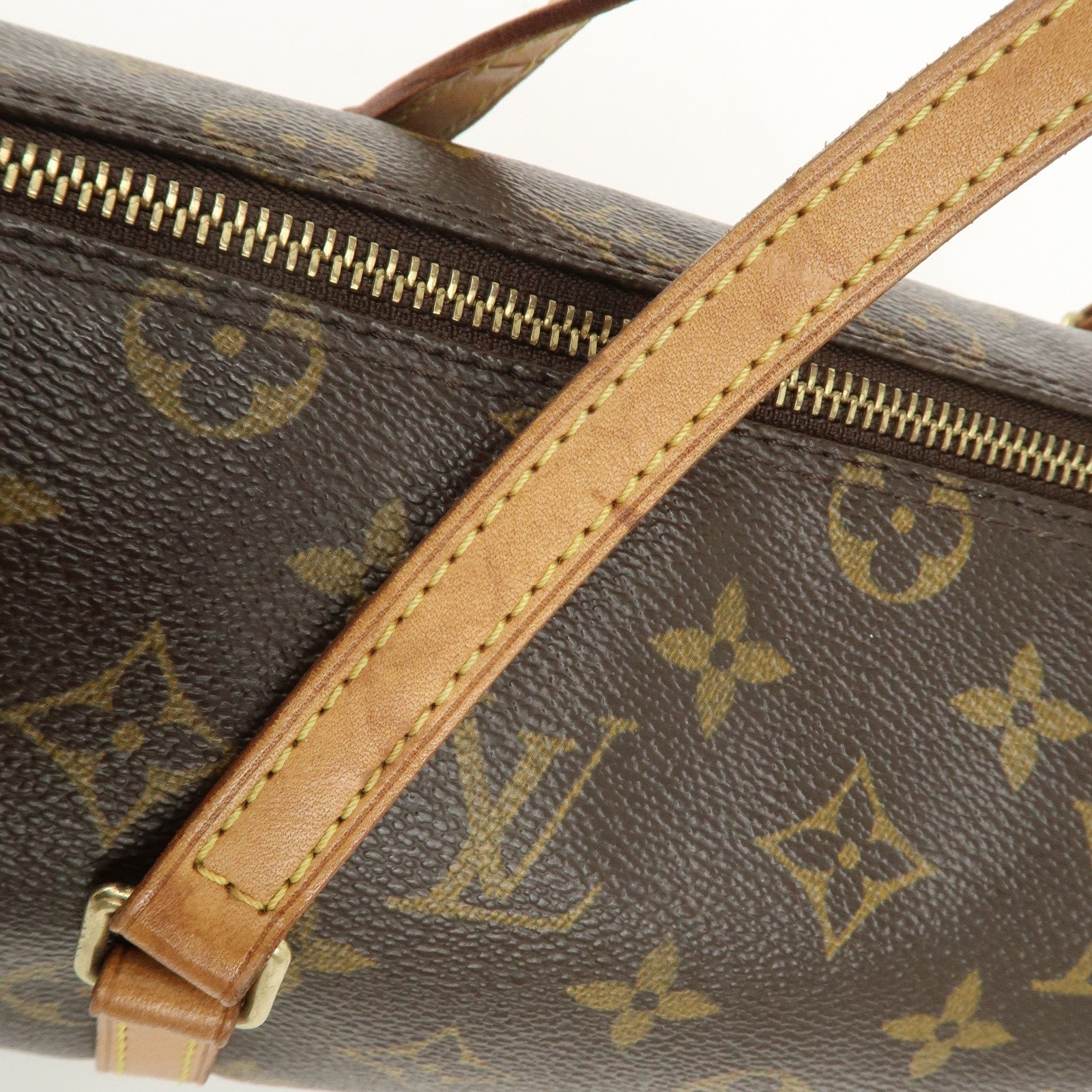 Louis Vuitton Monogram Papillon 26 Hand Bag Shoulder Bag M51386 Used