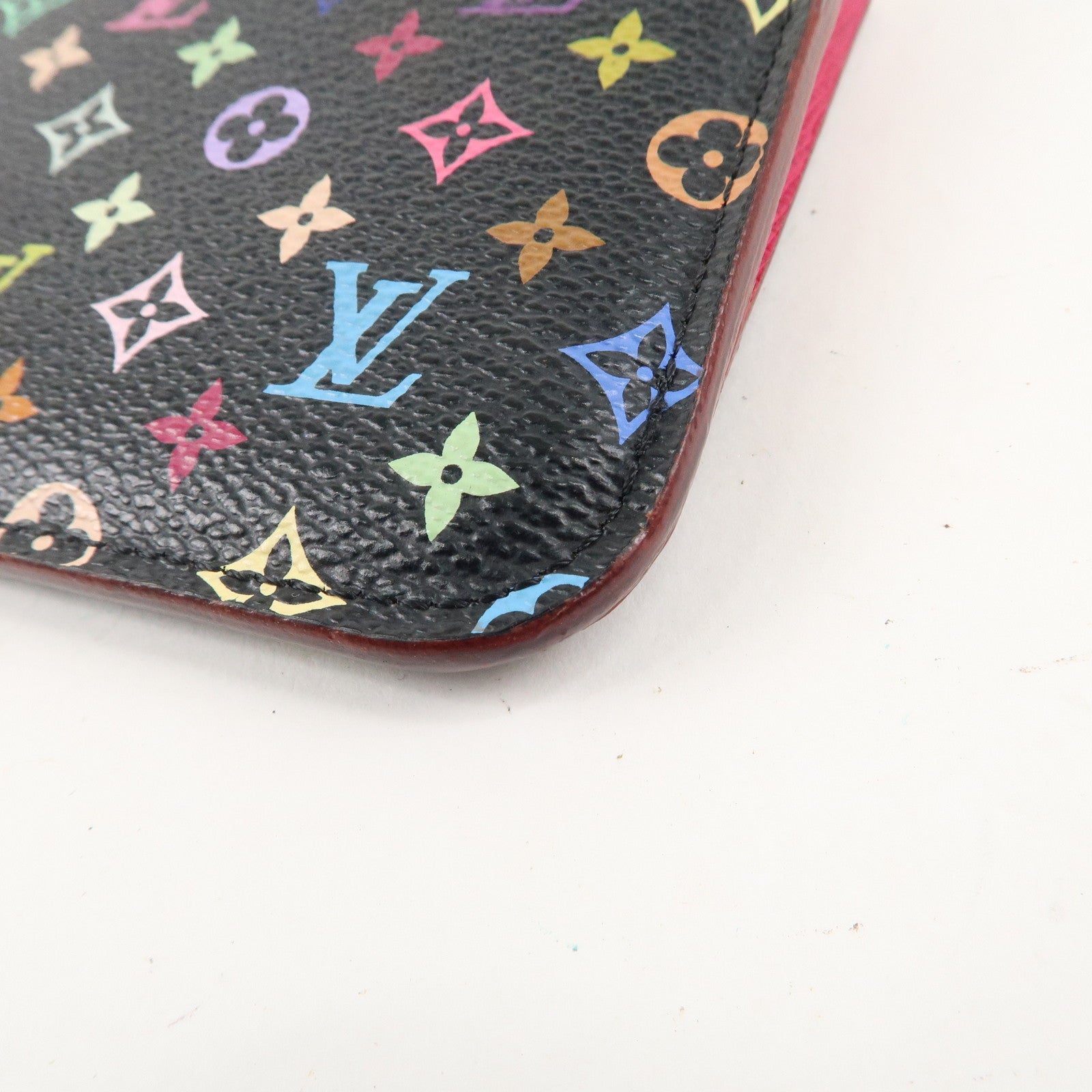 Louis Vuitton Monogram Multi Color Pochette Cles Coin Case M93735