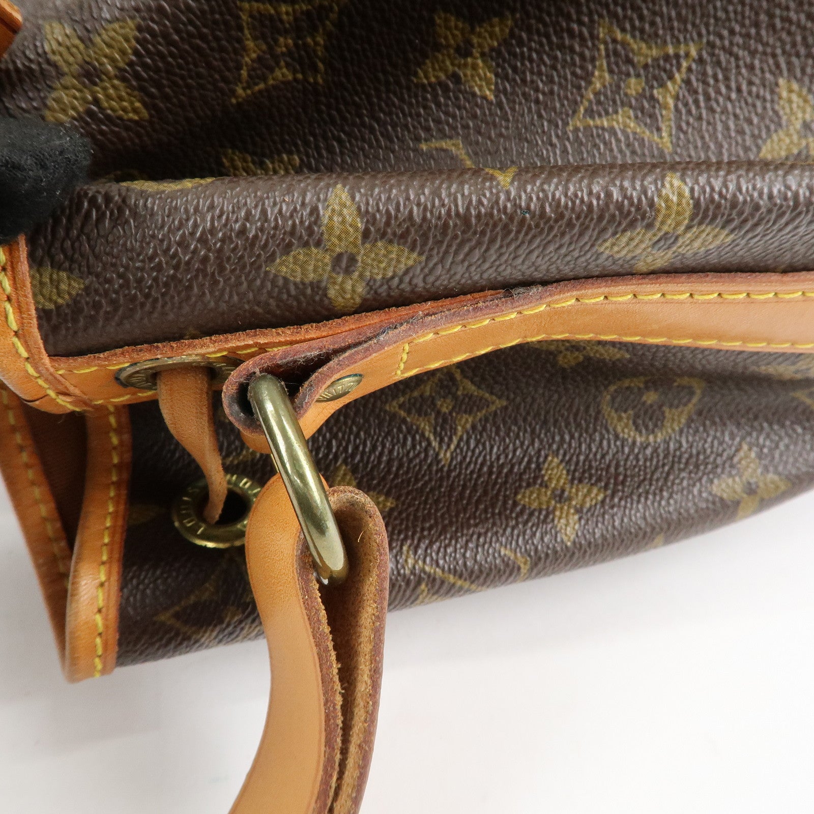 Louis Vuitton Monogram Noe Shoulder Bag Hand Bag Brown M42224 Used