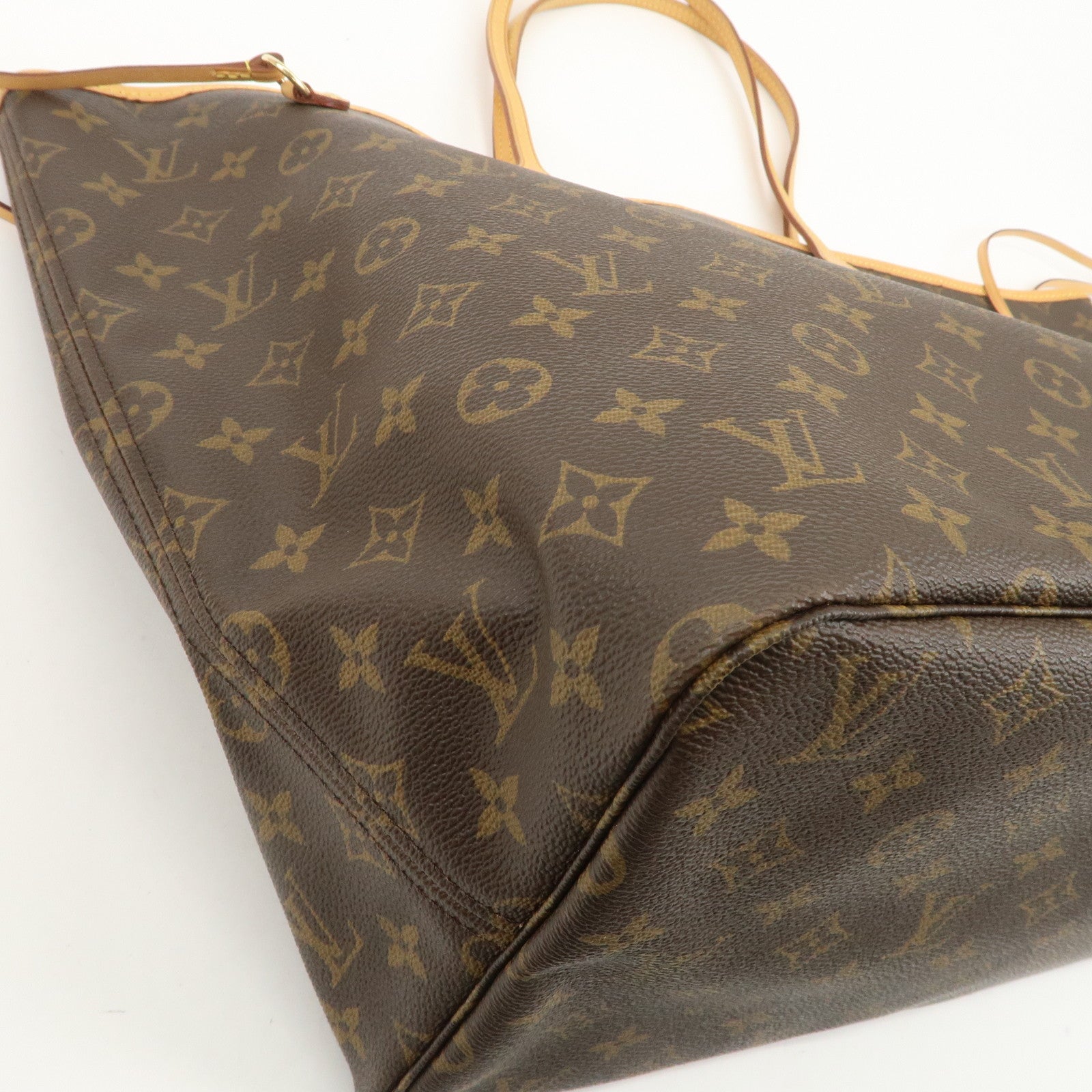 Louis Vuitton Monogram Neverfull GM Tote Bag Brown M40157 Used