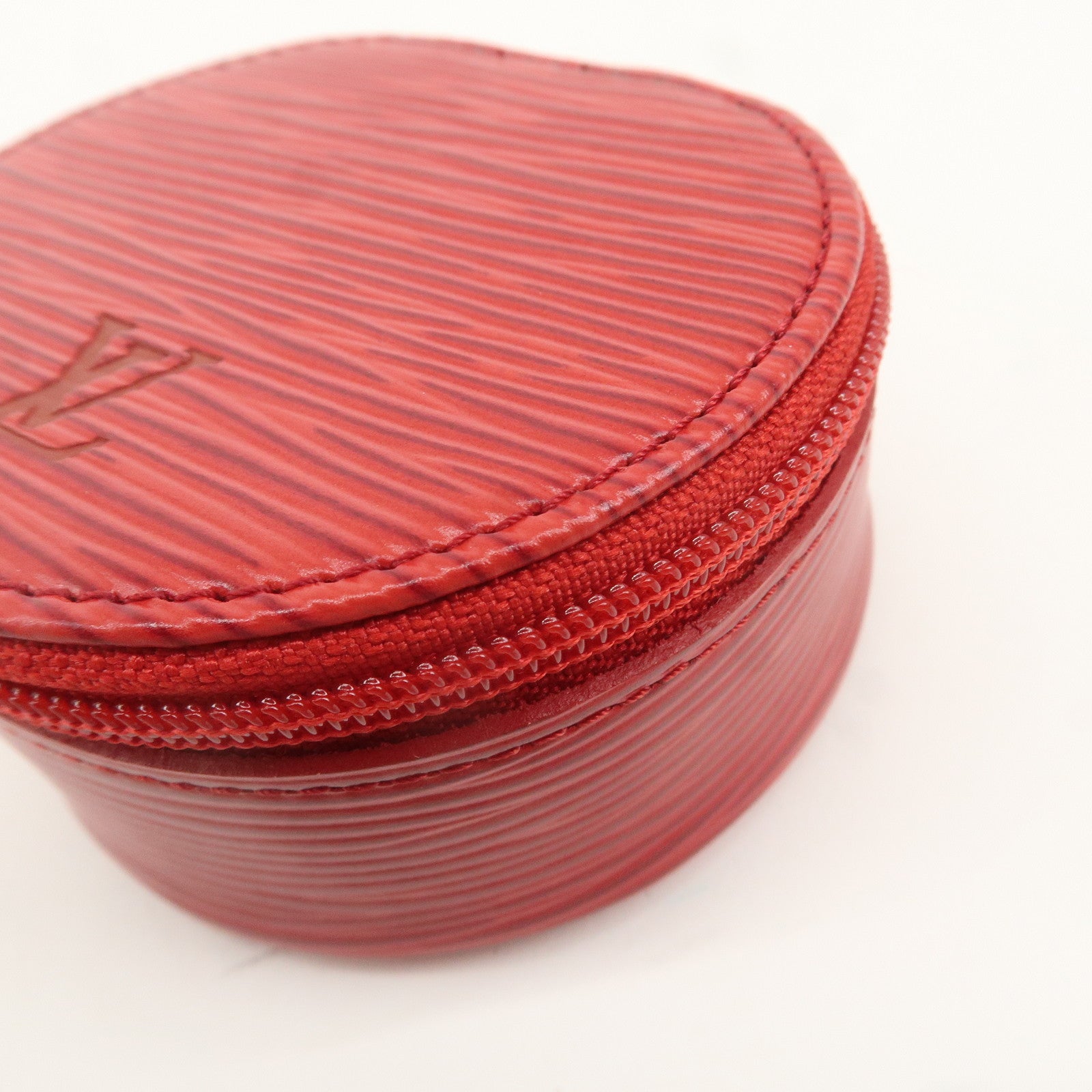 Louis Vuitton Epi Ecrin Bijoux8 Jewelry Case Castillian Red M48227