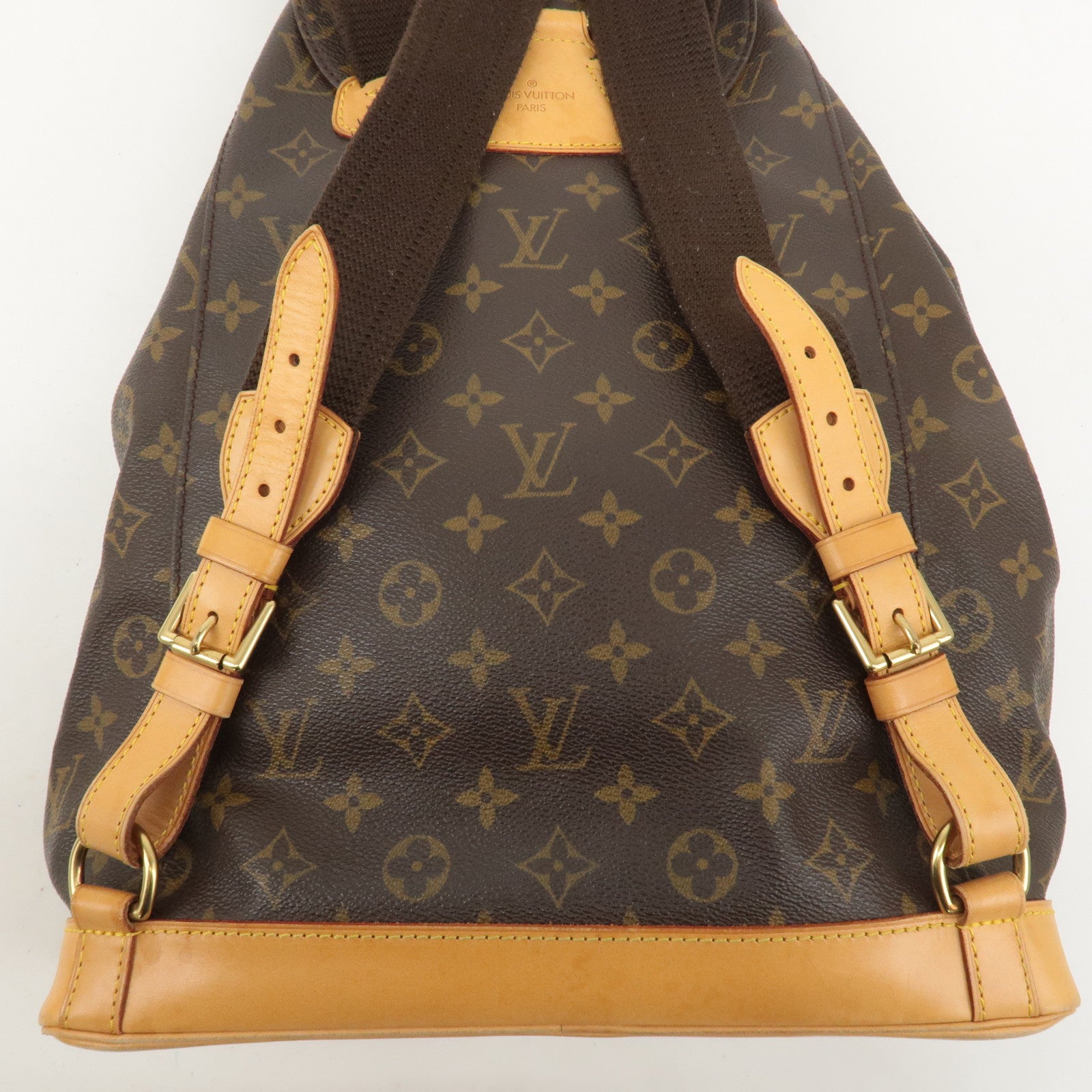 Louis Vuitton Monogram Montsouris GM Back Pack Brown M51135