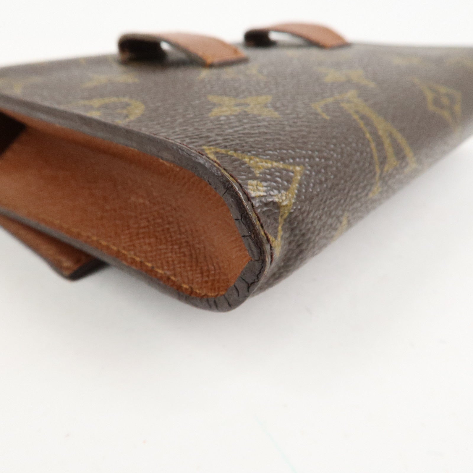 Louis Vuitton Monogram Arche Waist Pouch Brown M51975 Used