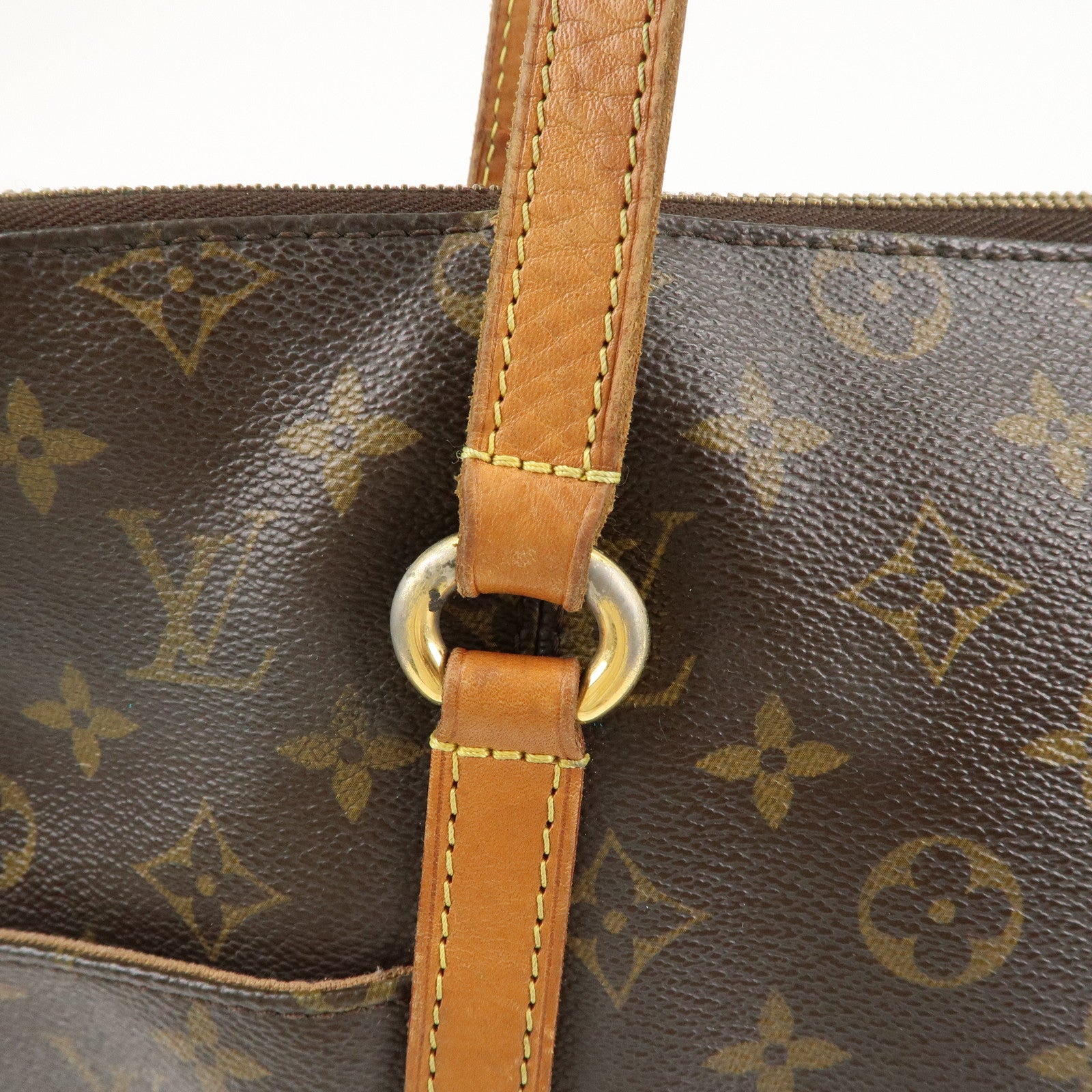 Louis Vuitton Monogram Totally MM Tote Bag Hand Bag M56689