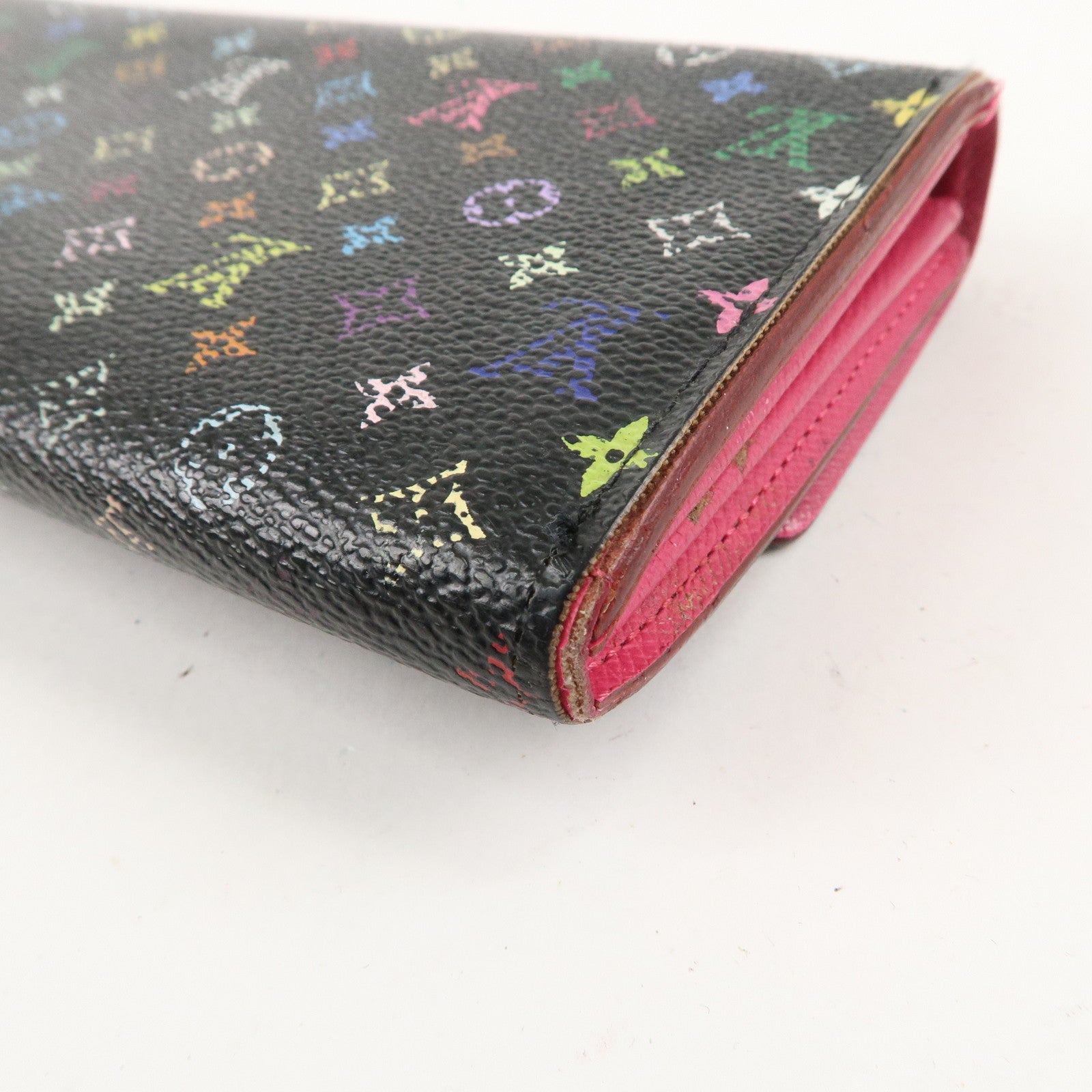 Louis Vuitton Monogram Multicolor Portefeuille Sarah Wallet M93747