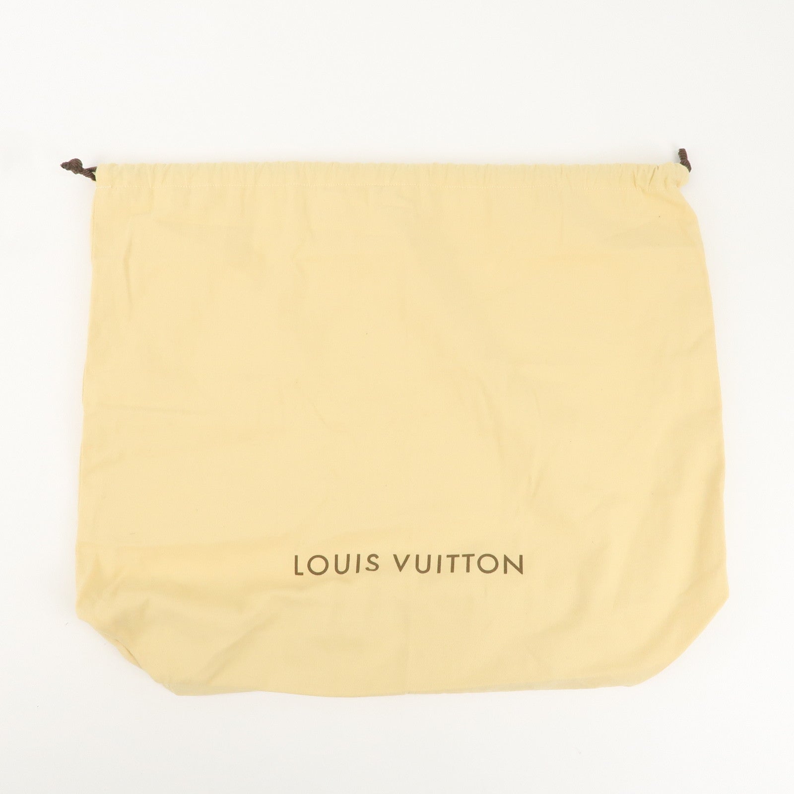 Louis Vuitton Set of 8 Dust Bag Storage Bag Drawstring Beige