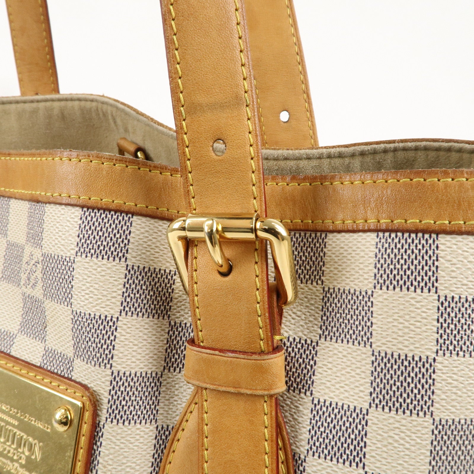 Louis Vuitton Damier Azur Hampstead MM Tote Bag N51206