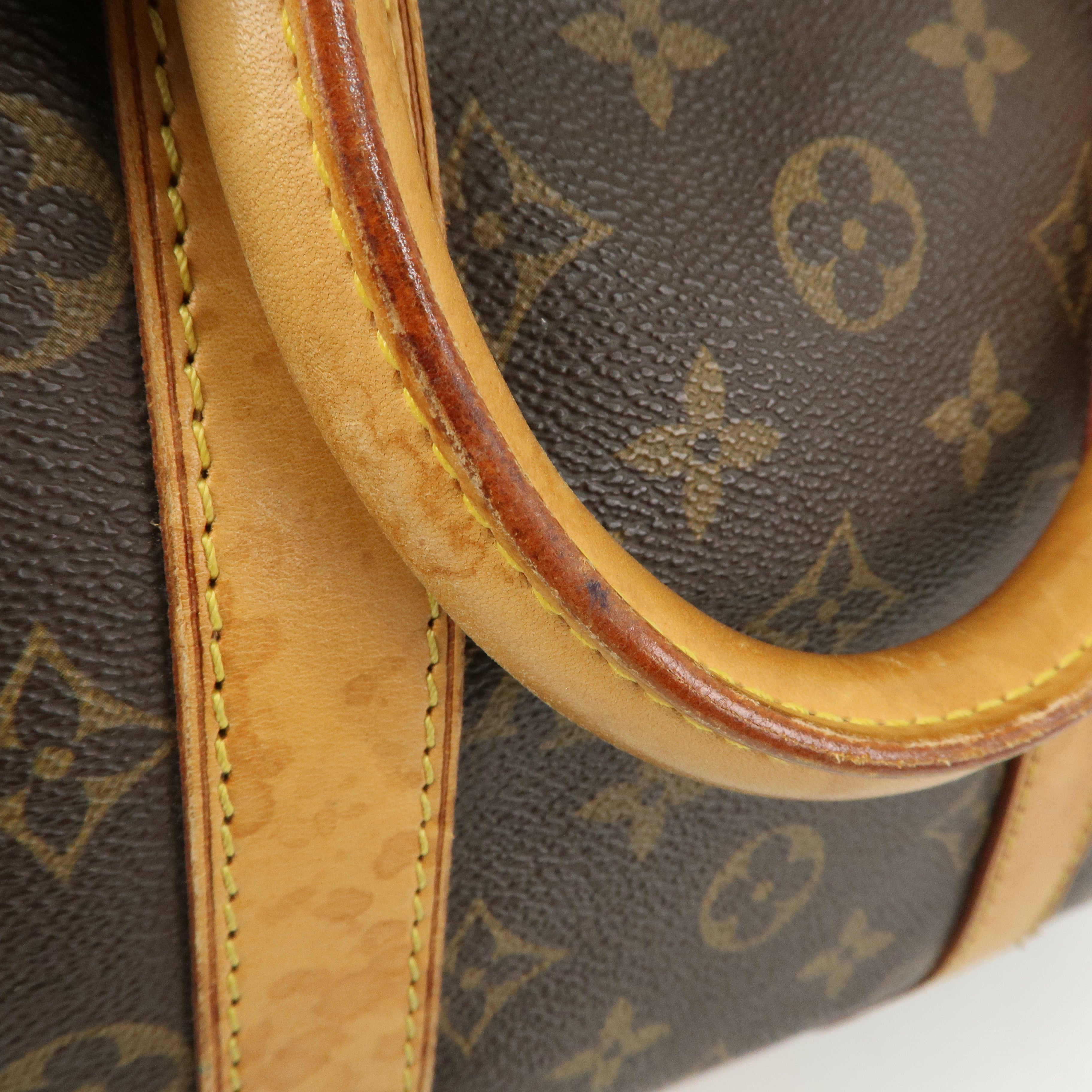 Louis Vuitton Monogram Keep All 45 Boston Bag Brown M41428