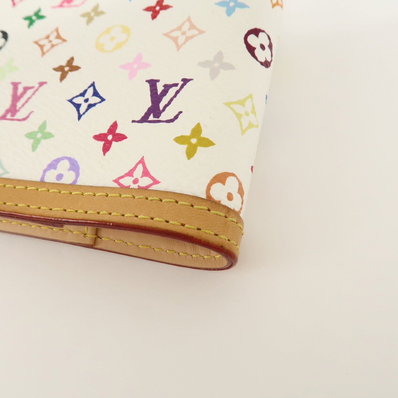 Louis Vuitton Monogram Multi Color Agenda PM Planner Cover R20896 Used