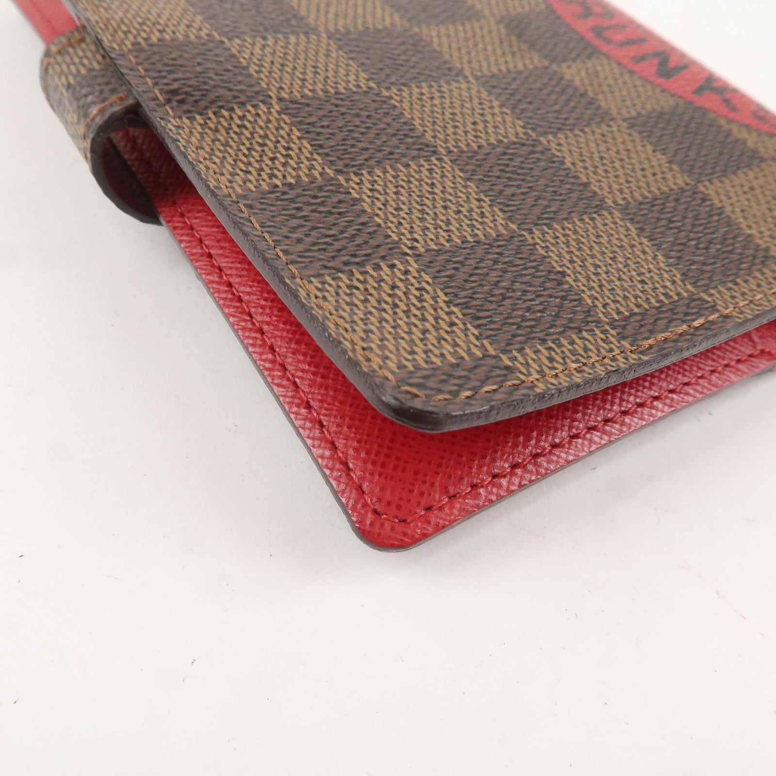 Louis Vuitton Damier T&B Agenda PM Planner Cover R21040