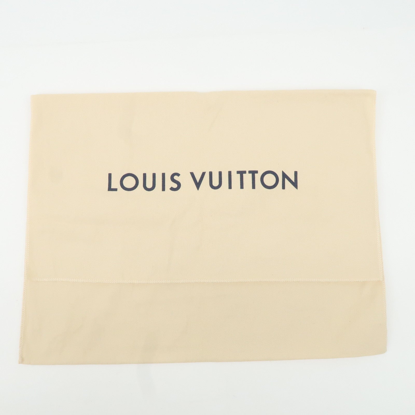 Louis Vuitton Set Of 10 Dust Bag Flap Style Beige Used