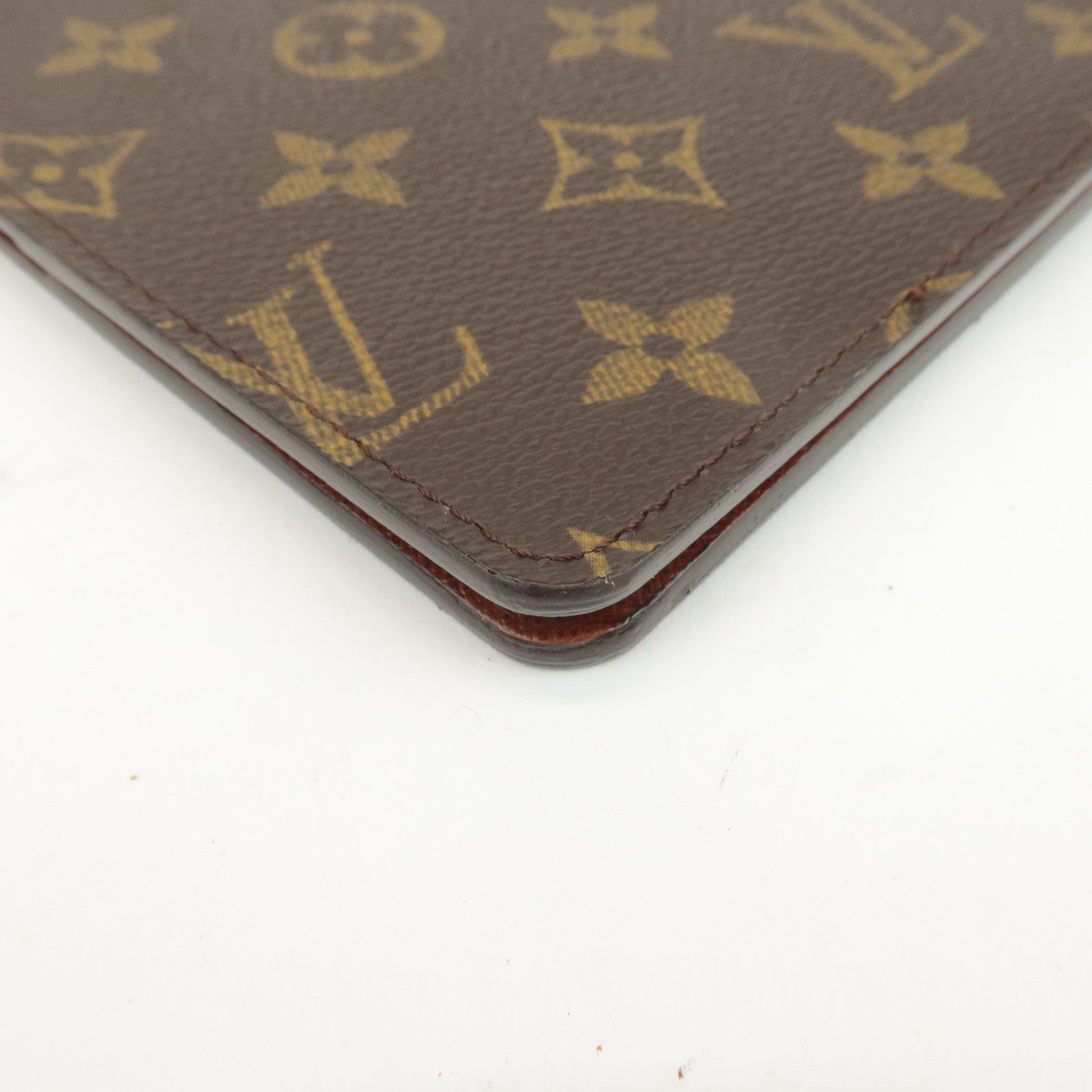 Louis Vuitton Monogram Agenda Bureau Planner Cover R20001 Used